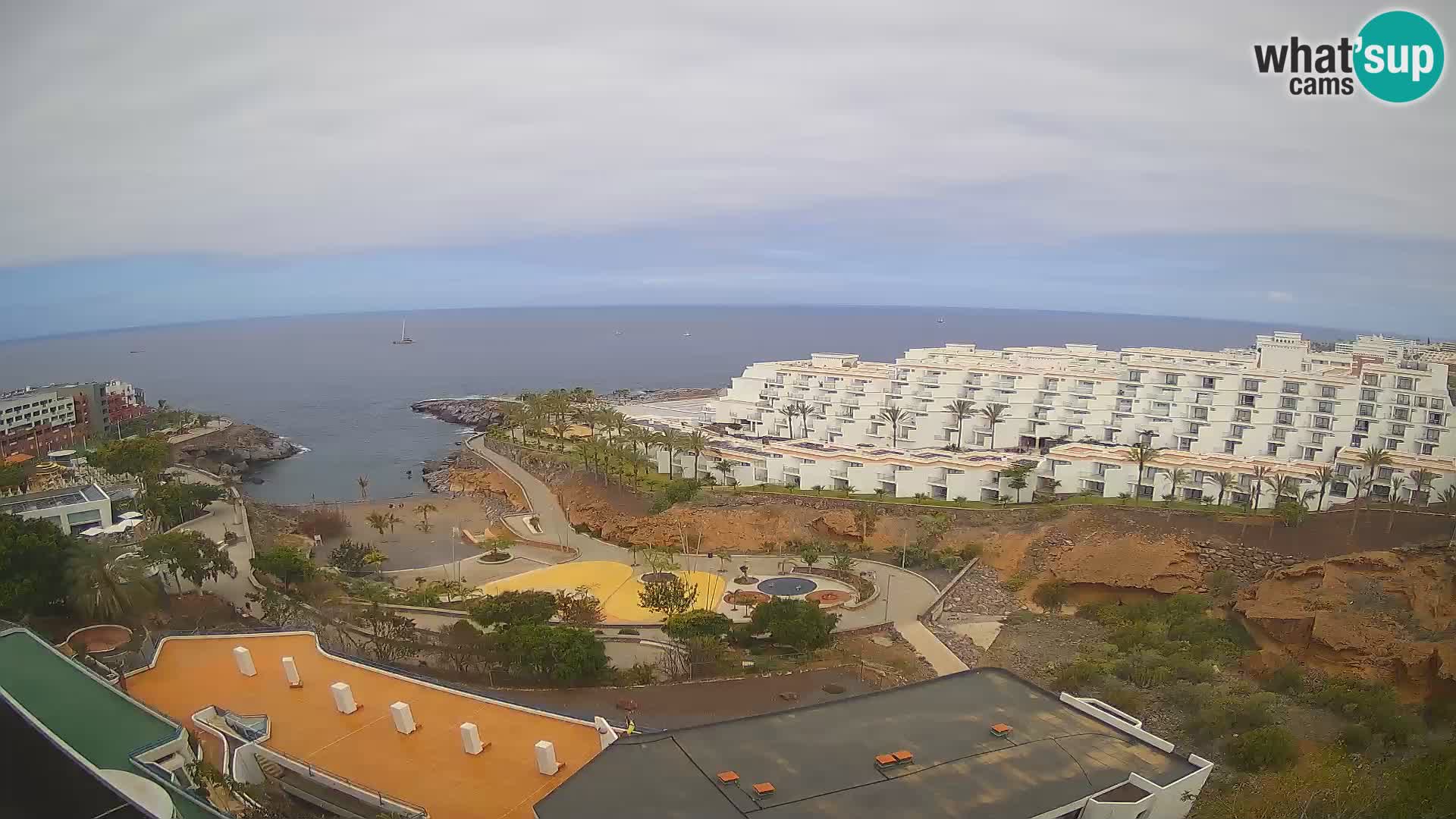 Webcam en vivo Playa de Las Galgas – Playa Paraíso – Isla de La Gomera – Costa Adeje – Tenerife