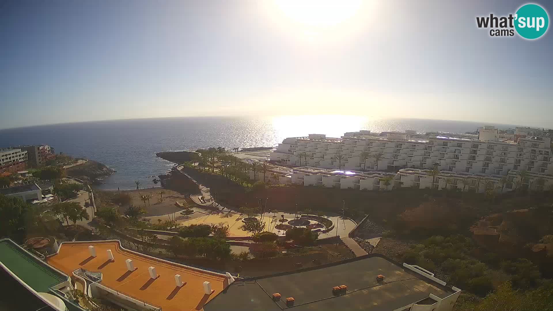 Webcam live spiaggia Las Galgas – Playa Paraiso – Isola La Gomera – Costa Adeje – Tenerife