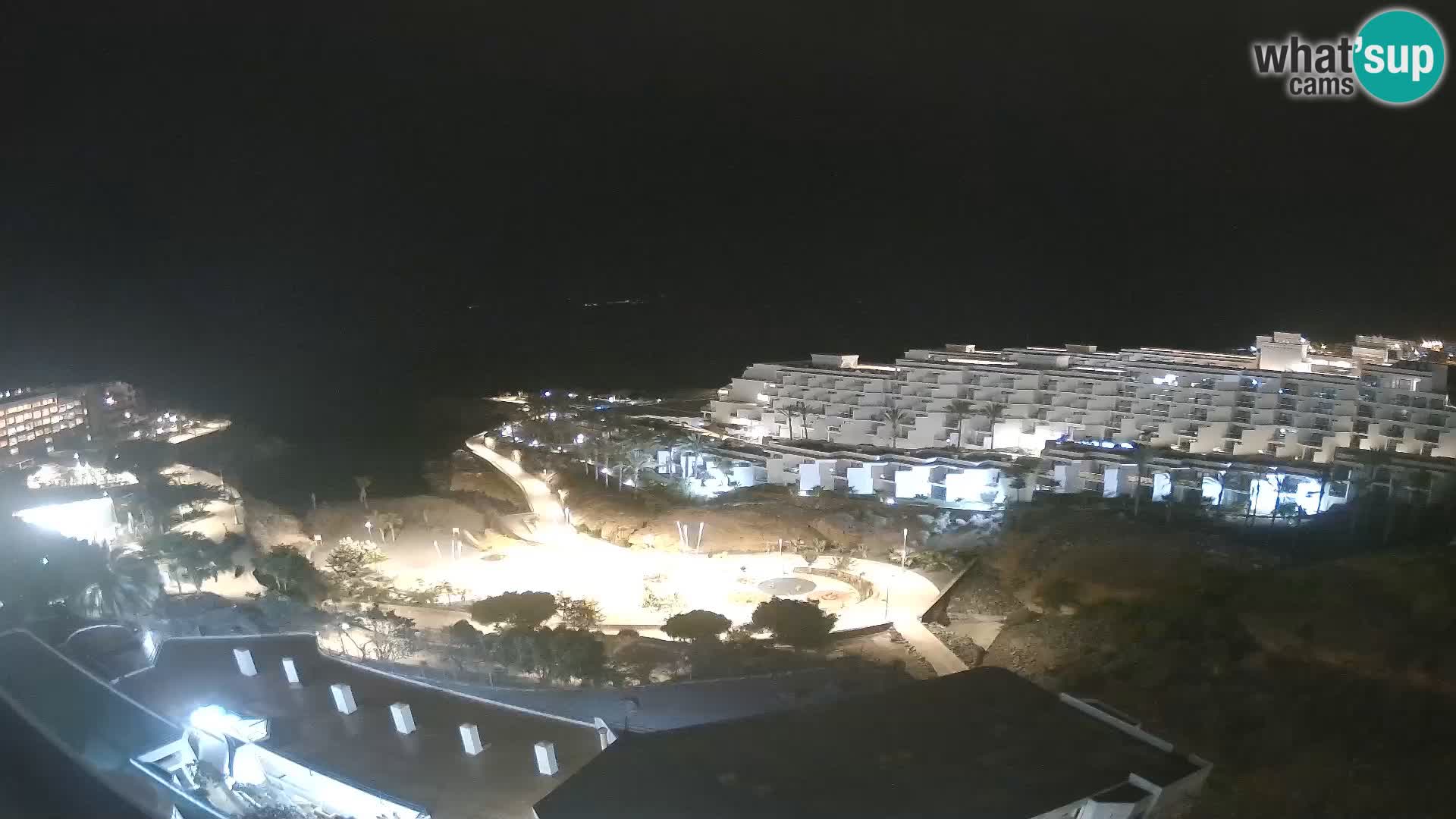 Live webcam Playa de Las Galgas – Playa Paraiso – La Gomera island – Adeje – Tenerife