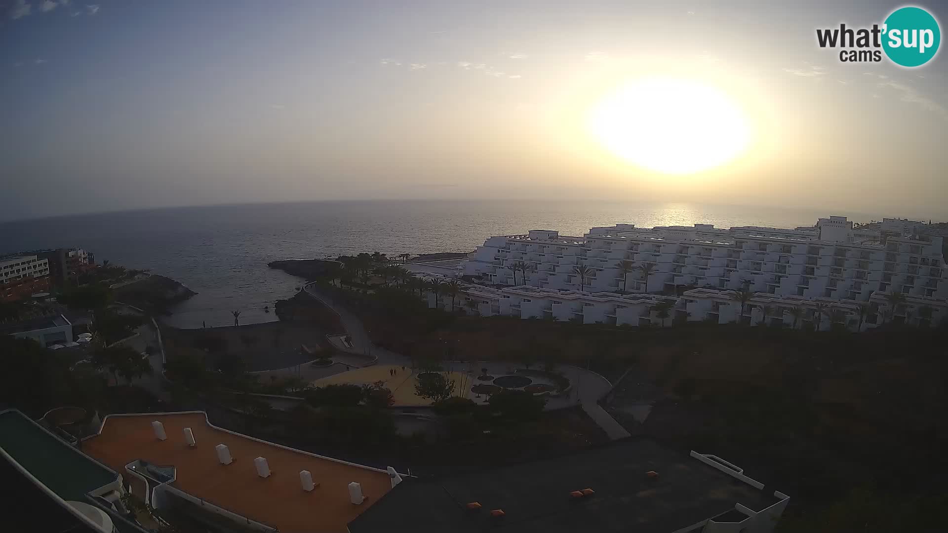 Spletna kamera v živo Las Galgas plaža – Playa Paraiso – otok La Gomera – Costa Adeje – Tenerife
