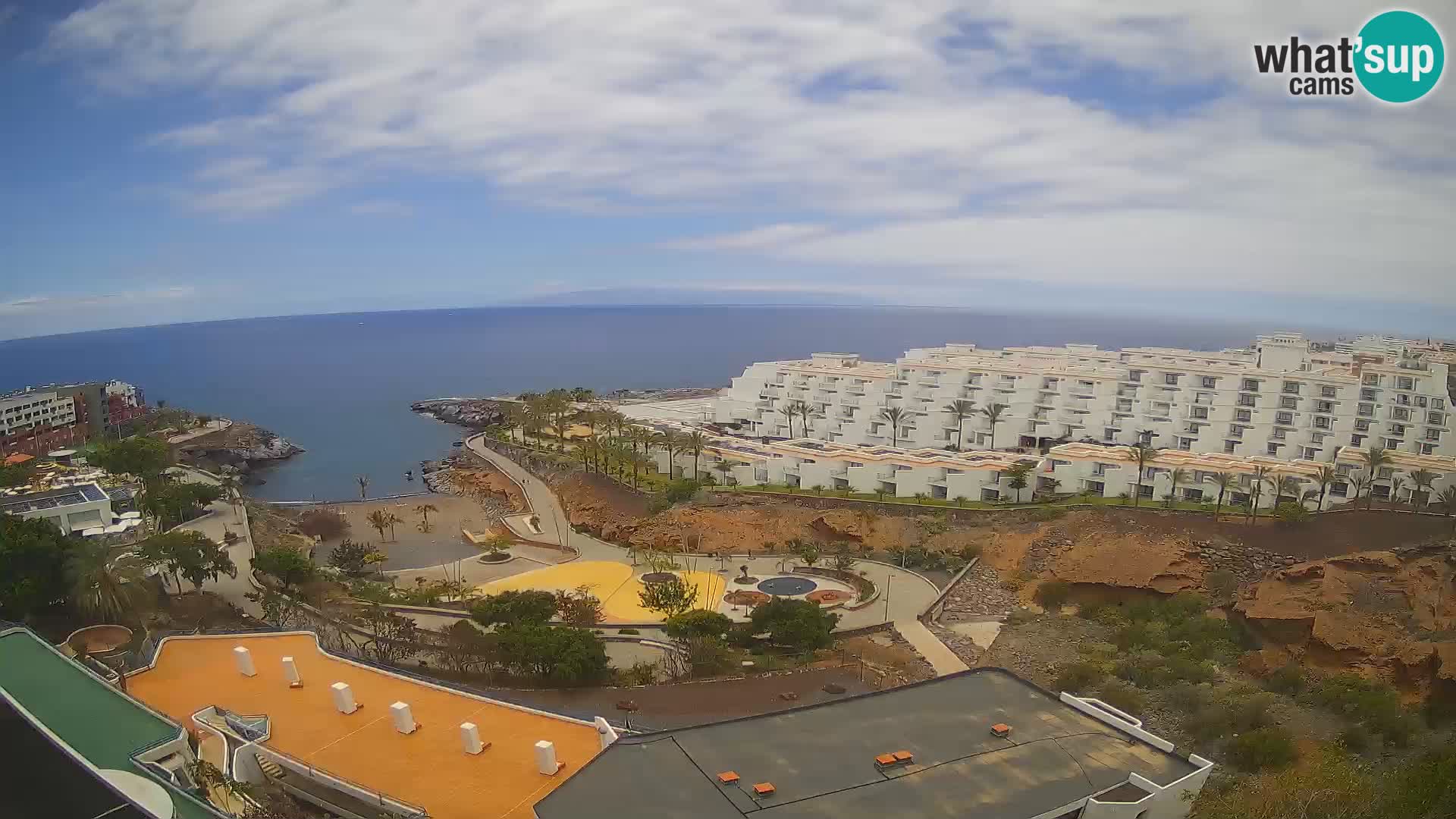 Webcam en direct Playa de Las Galgas – Playa Paraiso – île de La Gomera – Costa Adeje – Tenerife