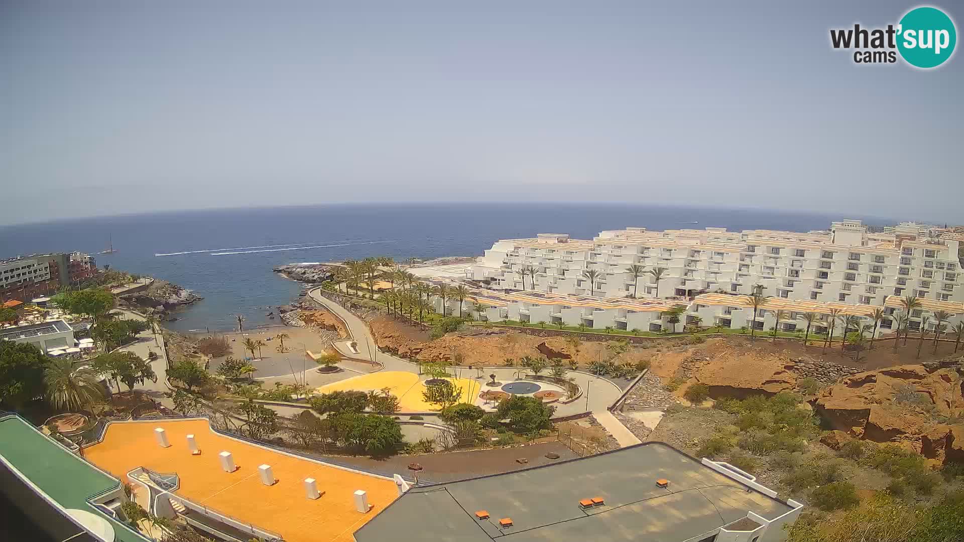 Webcam en direct Playa de Las Galgas – Playa Paraiso – île de La Gomera – Costa Adeje – Tenerife