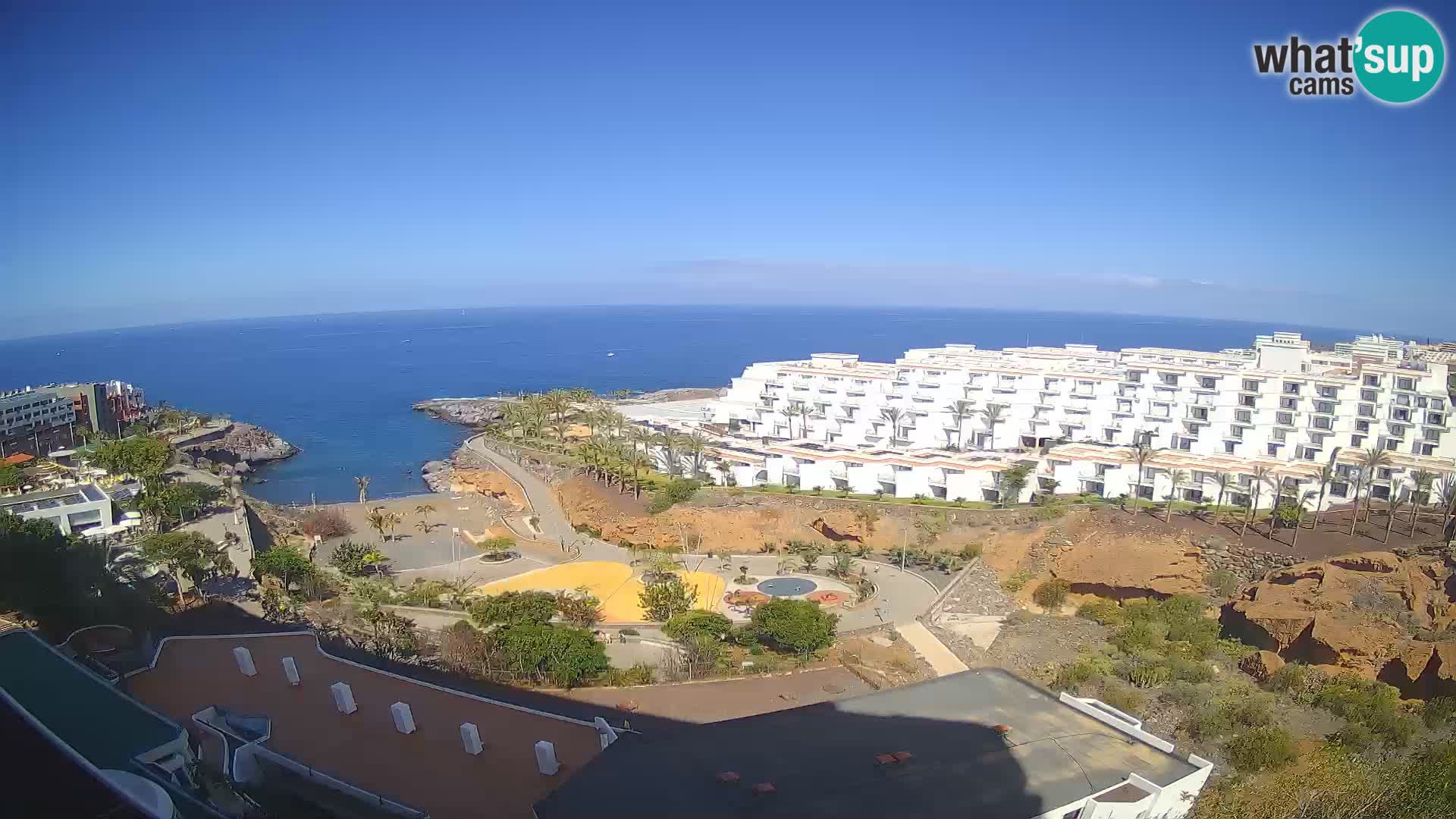 Webcam live spiaggia Las Galgas – Playa Paraiso – Isola La Gomera – Costa Adeje – Tenerife