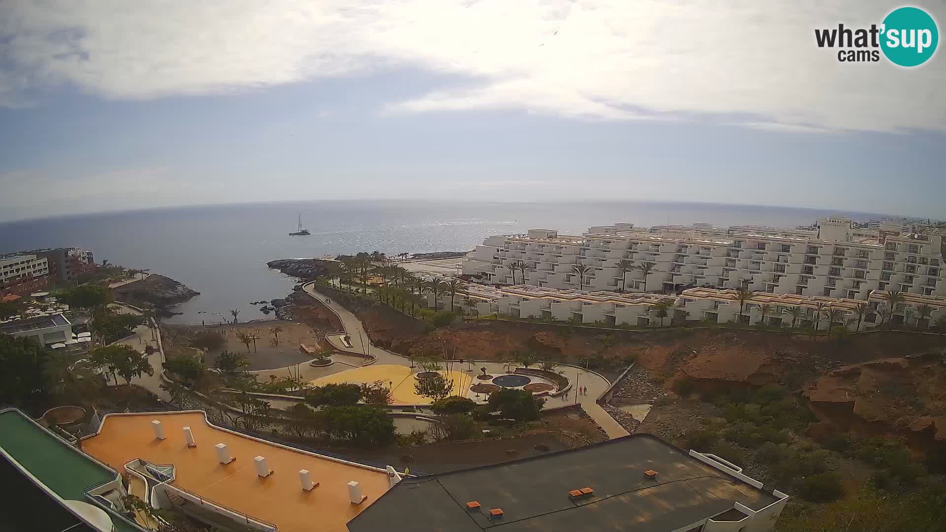 Live-Webcam Las Galgas Strand – Playa Paraiso – Insel La Gomera – Costa Adeje – Teneriffa