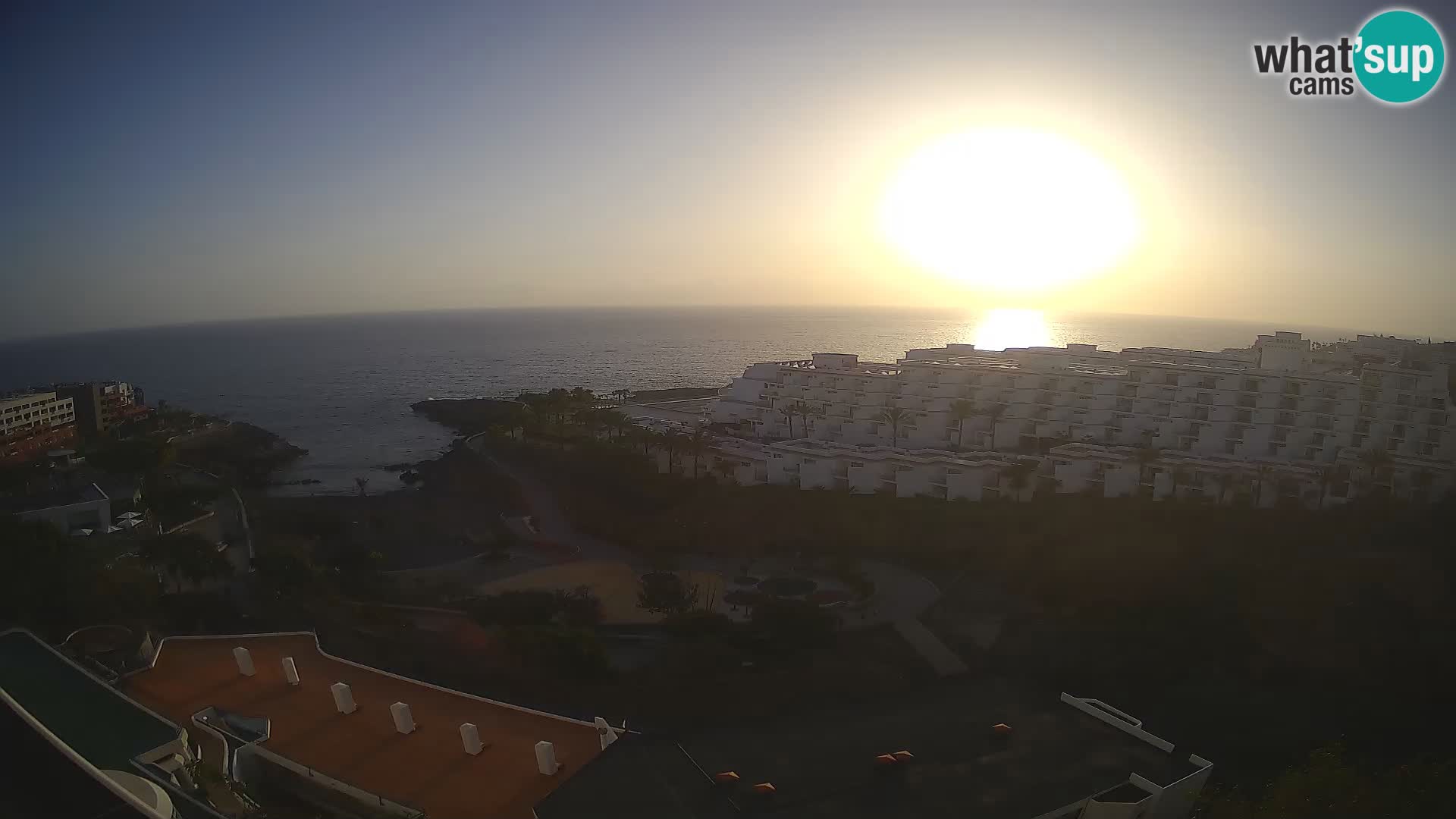 Live-Webcam Las Galgas Strand – Playa Paraiso – Insel La Gomera – Costa Adeje – Teneriffa
