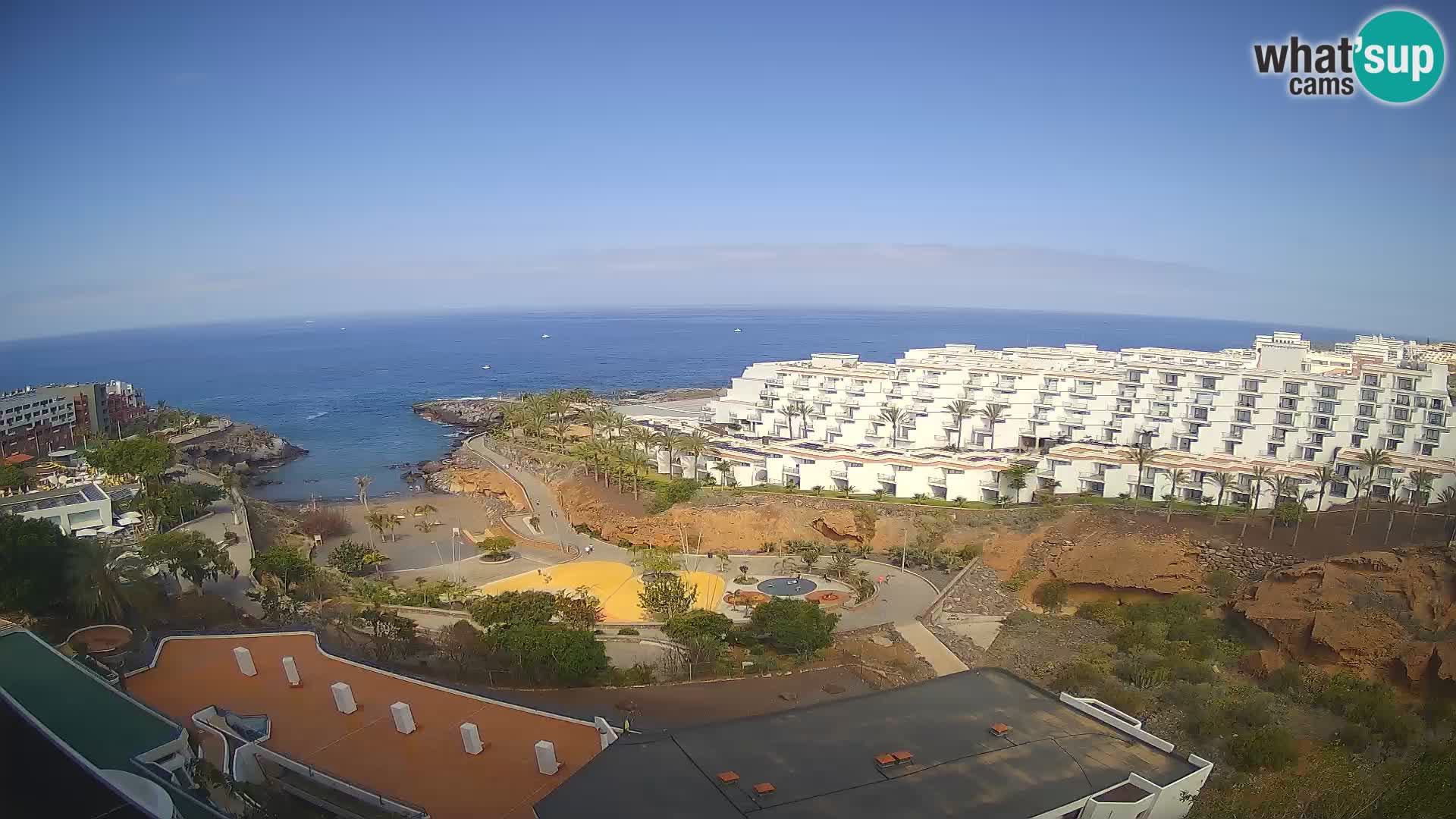 Webcam en direct Playa de Las Galgas – Playa Paraiso – île de La Gomera – Costa Adeje – Tenerife