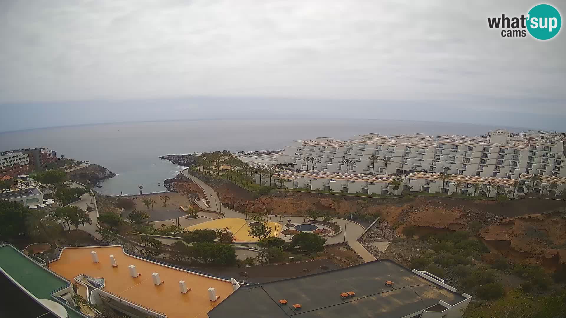 Live-Webcam Las Galgas Strand – Playa Paraiso – Insel La Gomera – Costa Adeje – Teneriffa