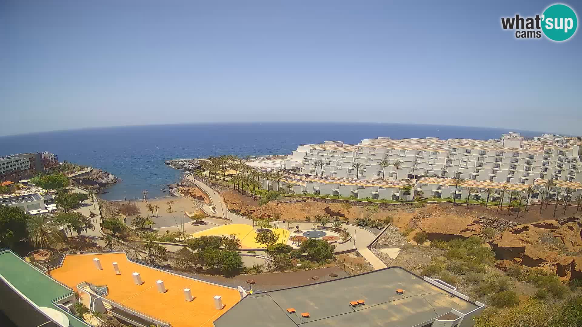 Live-Webcam Las Galgas Strand – Playa Paraiso – Insel La Gomera – Costa Adeje – Teneriffa