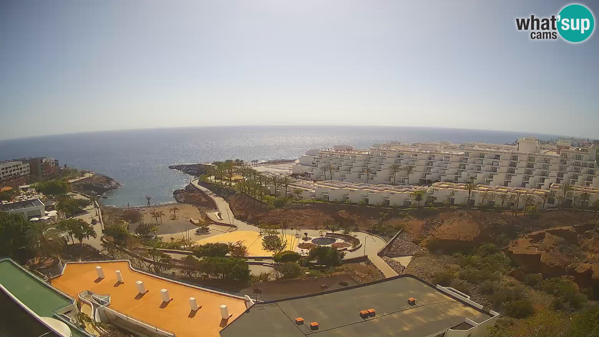 Webcam live spiaggia Las Galgas – Playa Paraiso – Isola La Gomera – Costa Adeje – Tenerife