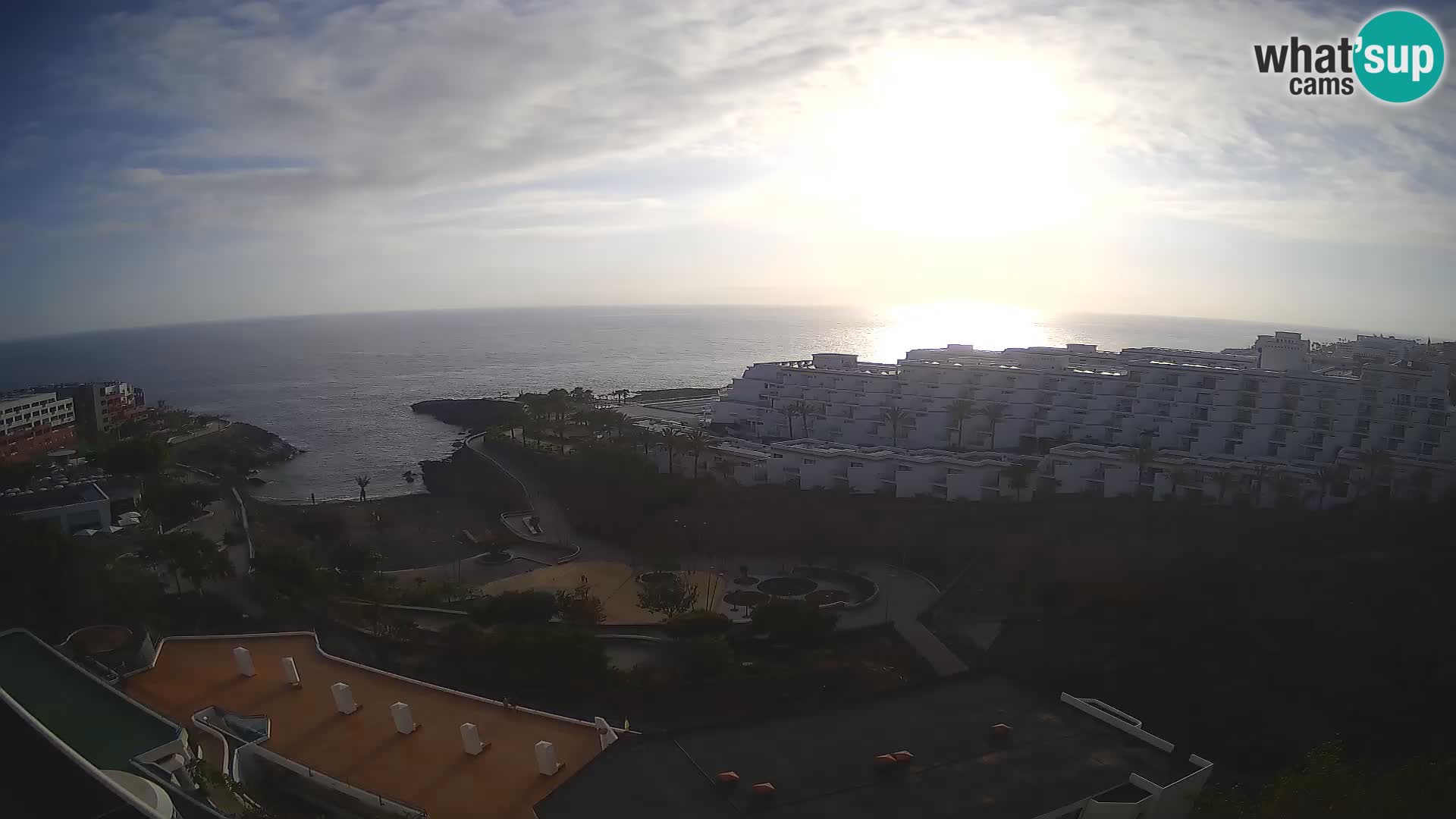 Live-Webcam Las Galgas Strand – Playa Paraiso – Insel La Gomera – Costa Adeje – Teneriffa