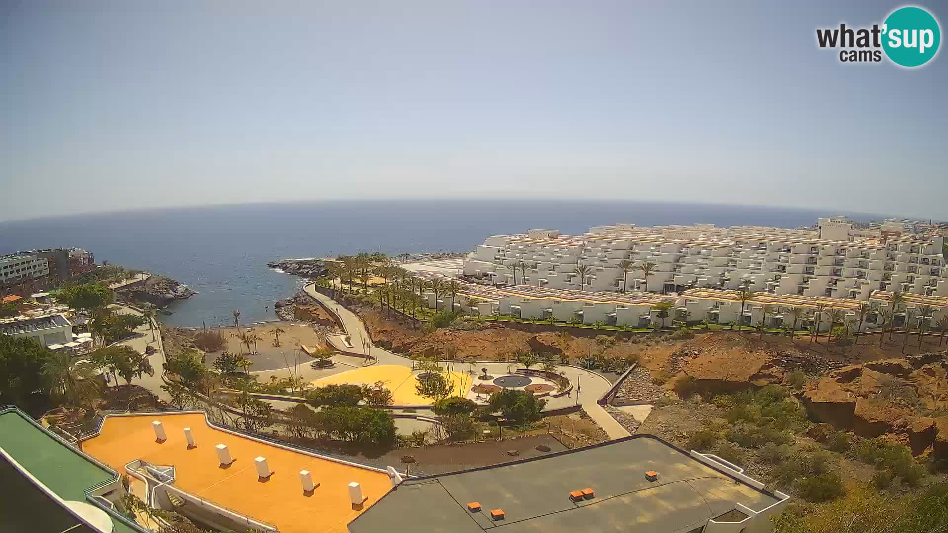 Webcam live spiaggia Las Galgas – Playa Paraiso – Isola La Gomera – Costa Adeje – Tenerife