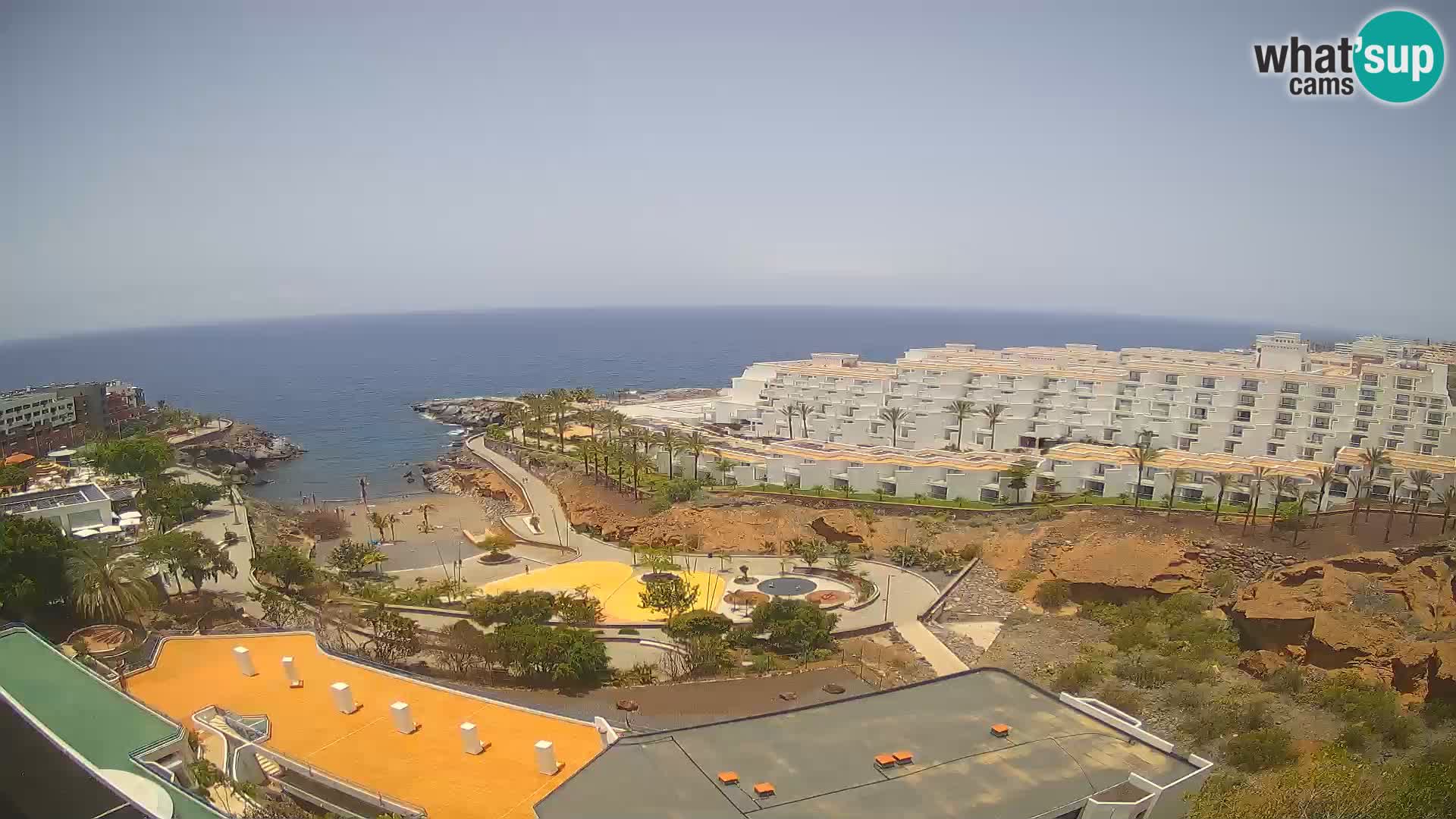 Webcam en direct Playa de Las Galgas – Playa Paraiso – île de La Gomera – Costa Adeje – Tenerife
