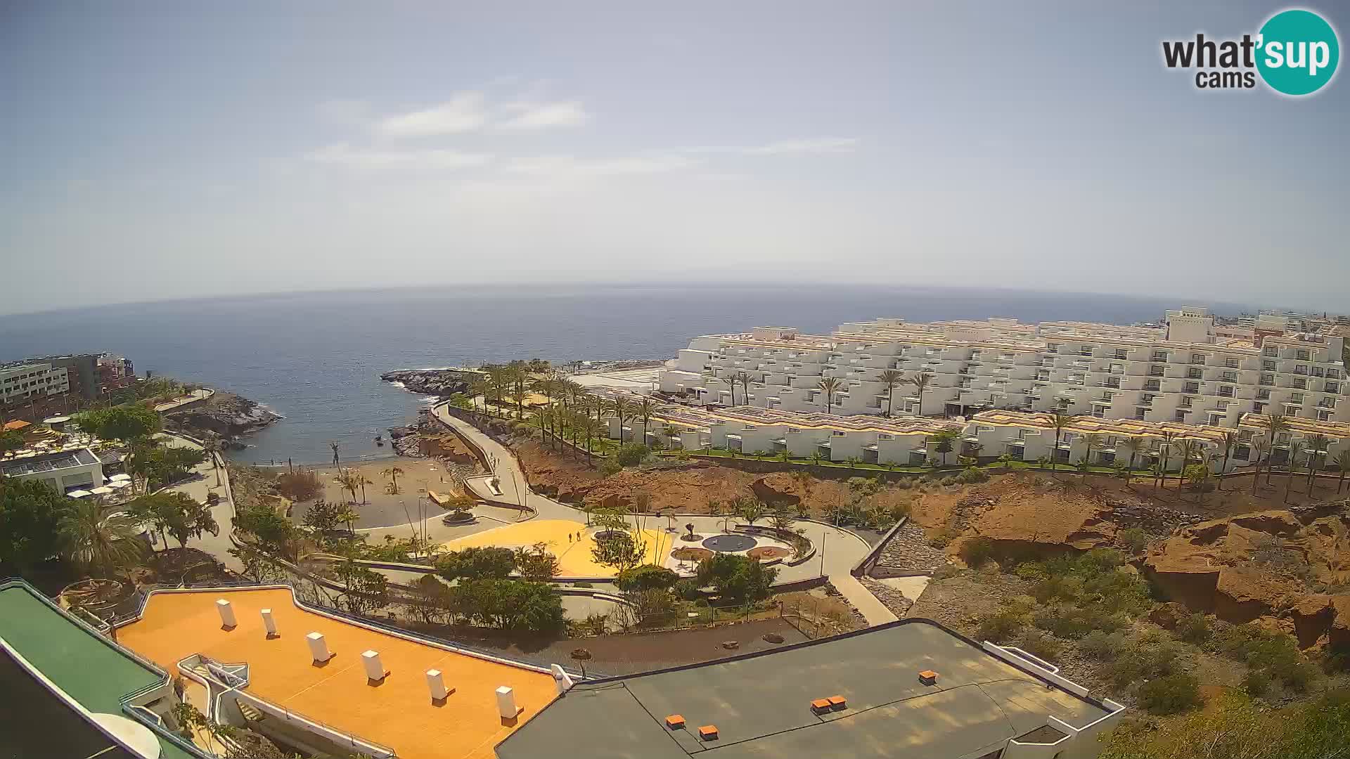 Webcam en direct Playa de Las Galgas – Playa Paraiso – île de La Gomera – Costa Adeje – Tenerife