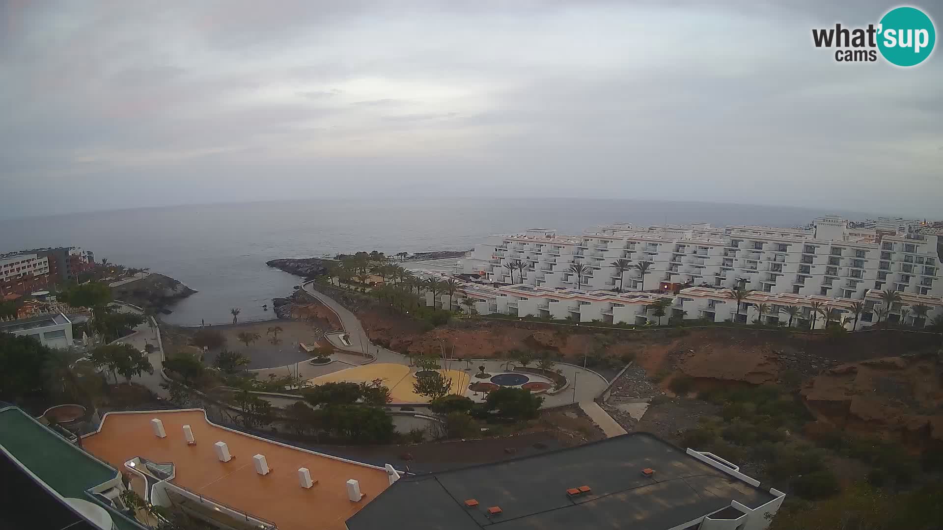 Webcam en direct Playa de Las Galgas – Playa Paraiso – île de La Gomera – Costa Adeje – Tenerife