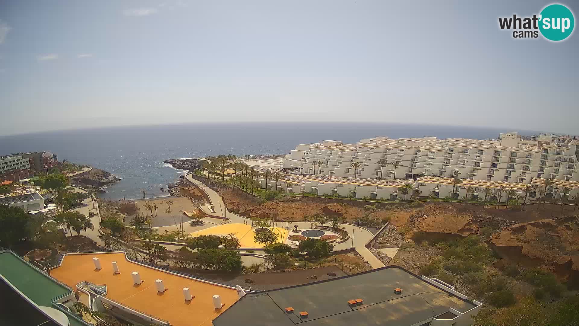 Webcam en vivo Playa de Las Galgas – Playa Paraíso – Isla de La Gomera – Costa Adeje – Tenerife
