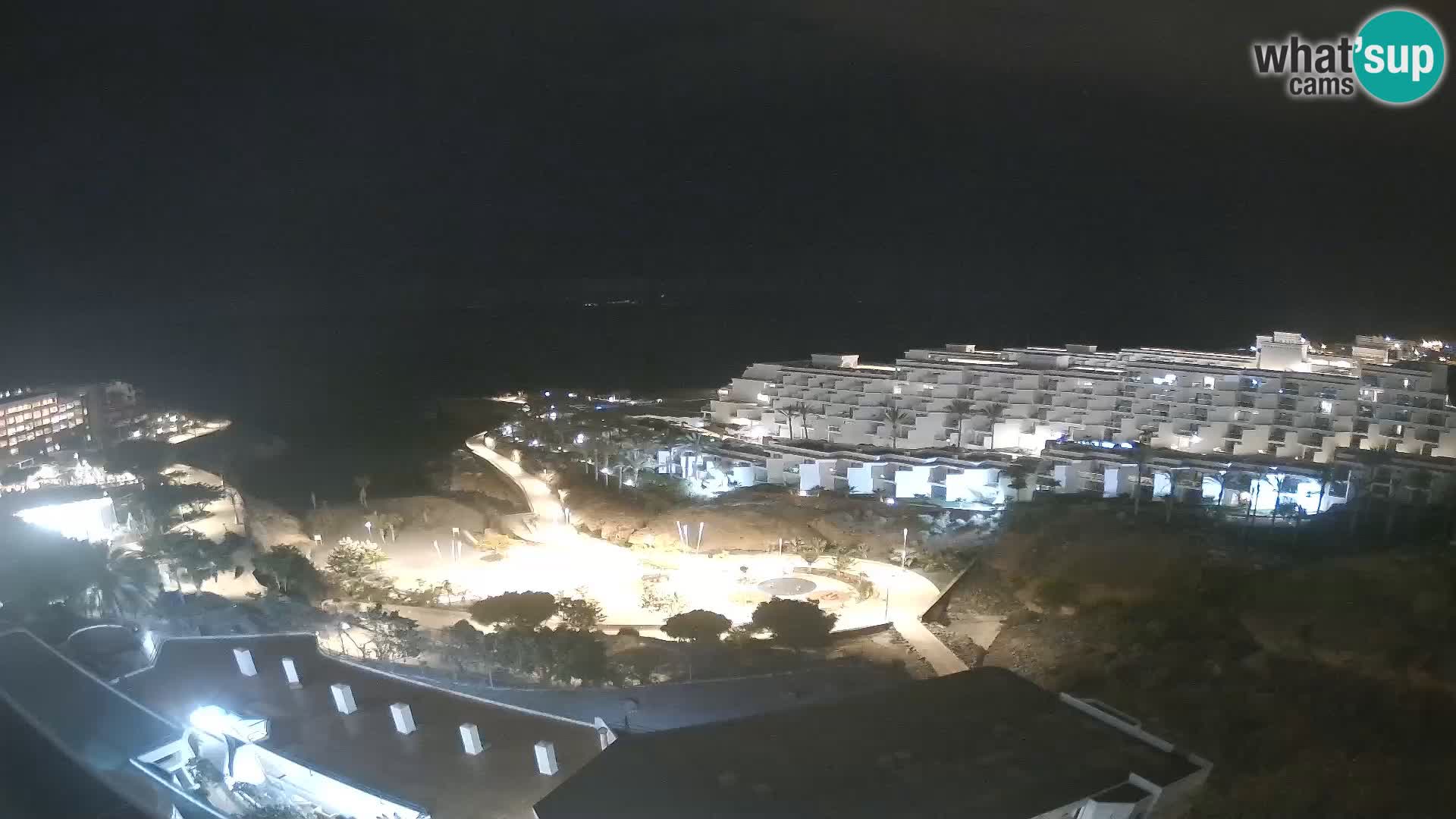 Live webcam Playa de Las Galgas – Playa Paraiso – La Gomera island – Adeje – Tenerife