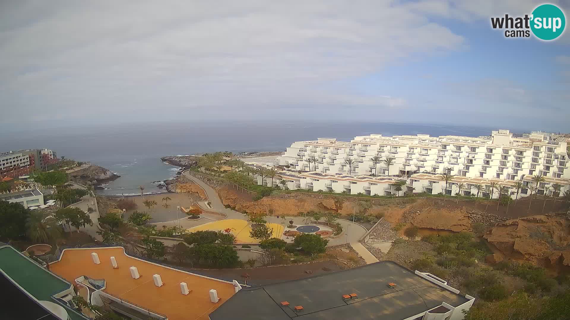 Webcam en vivo Playa de Las Galgas – Playa Paraíso – Isla de La Gomera – Costa Adeje – Tenerife