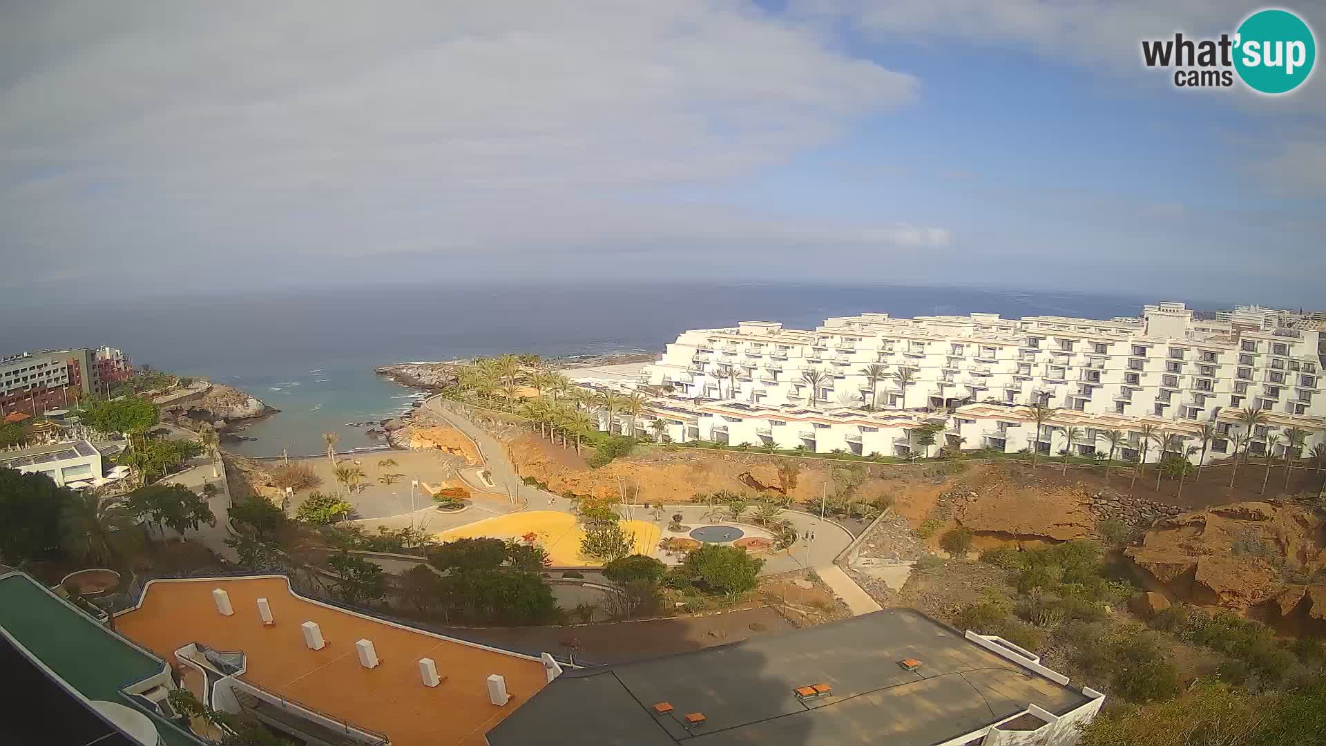 Webcam en vivo Playa de Las Galgas – Playa Paraíso – Isla de La Gomera – Costa Adeje – Tenerife