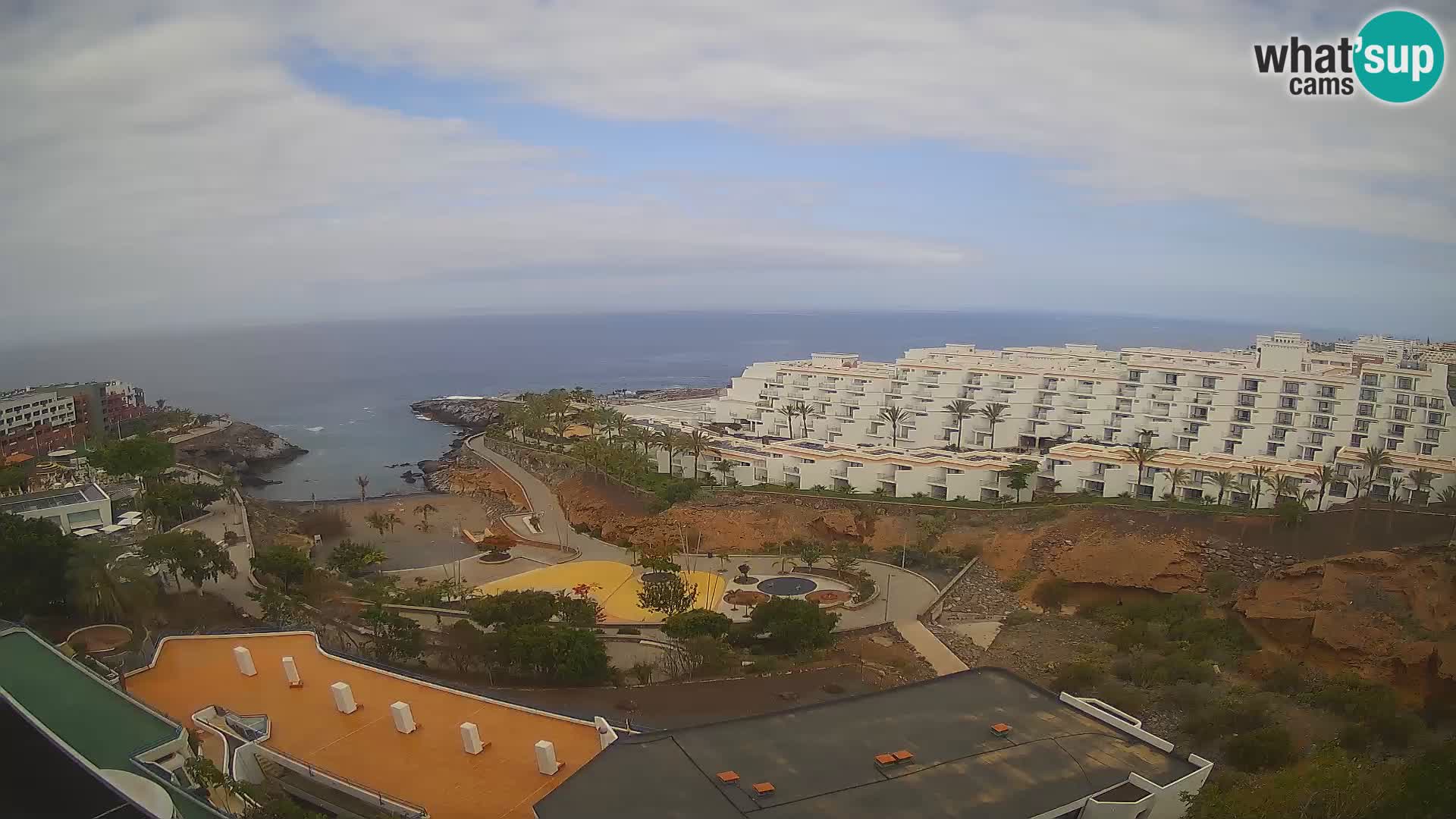 Webcam live spiaggia Las Galgas – Playa Paraiso – Isola La Gomera – Costa Adeje – Tenerife