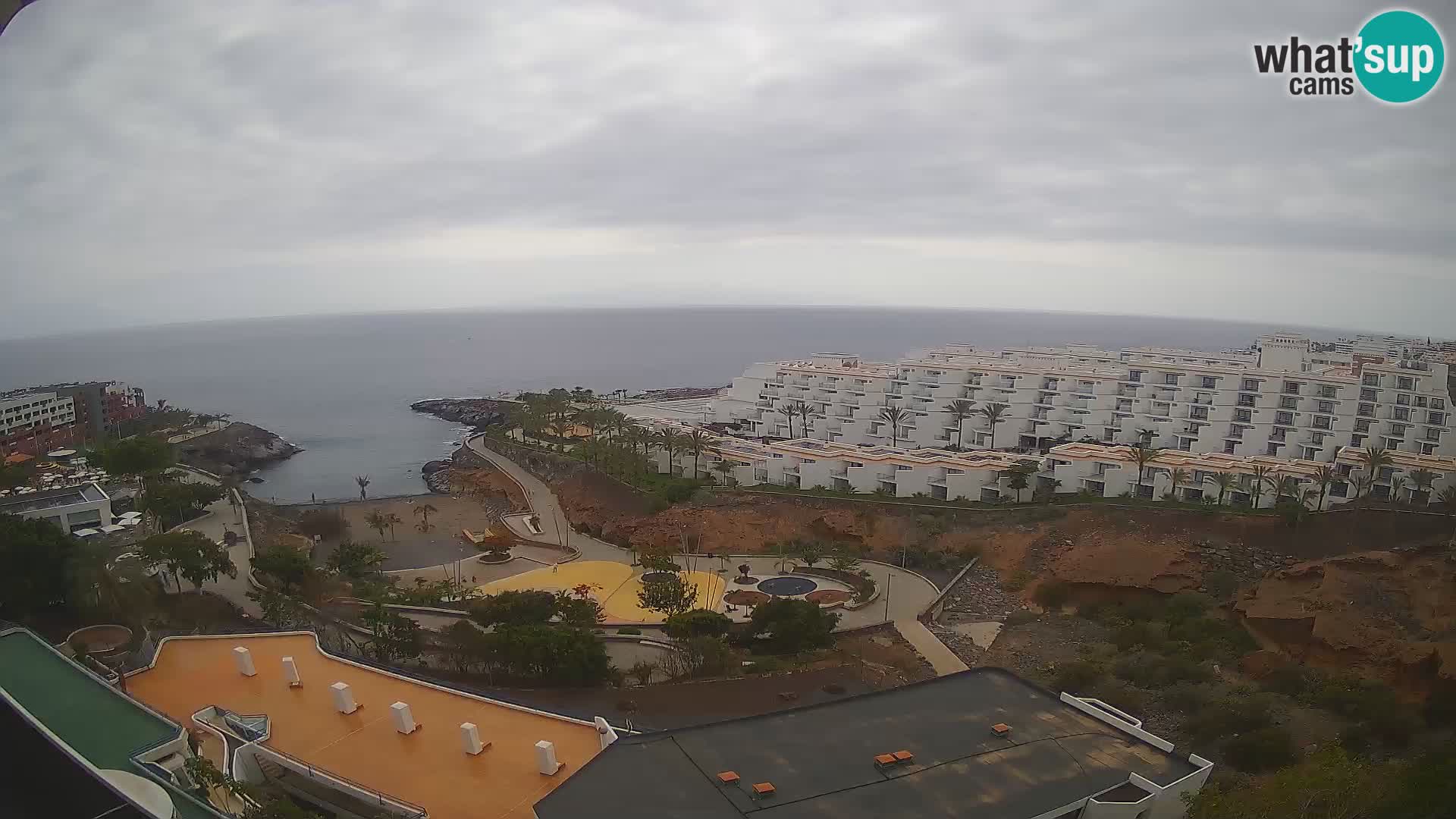 Live-Webcam Las Galgas Strand – Playa Paraiso – Insel La Gomera – Costa Adeje – Teneriffa