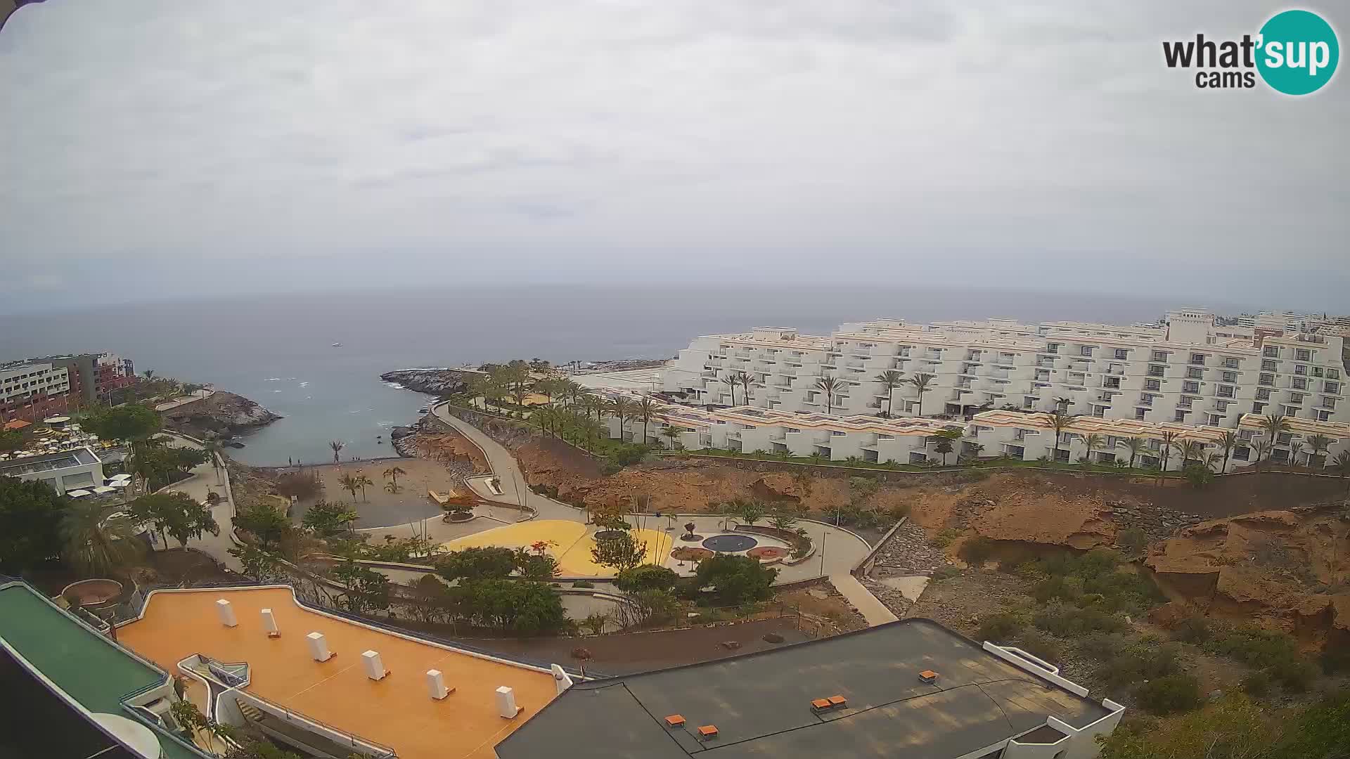 Webcam en vivo Playa de Las Galgas – Playa Paraíso – Isla de La Gomera – Costa Adeje – Tenerife