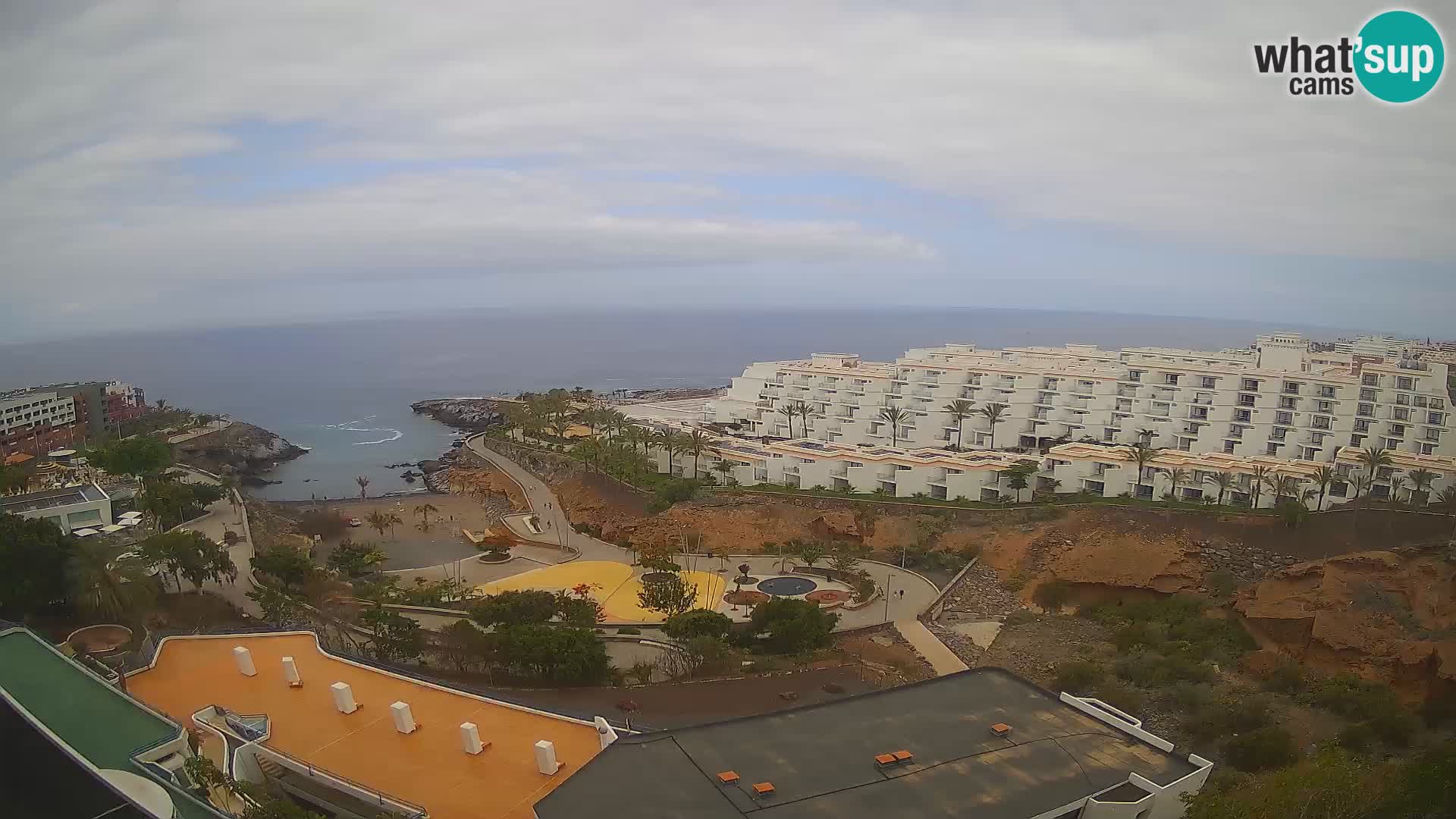 Web kamera uživo Playa de Las Galgas – Playa Paraiso – otok La Gomera – Costa Adeje – Tenerife