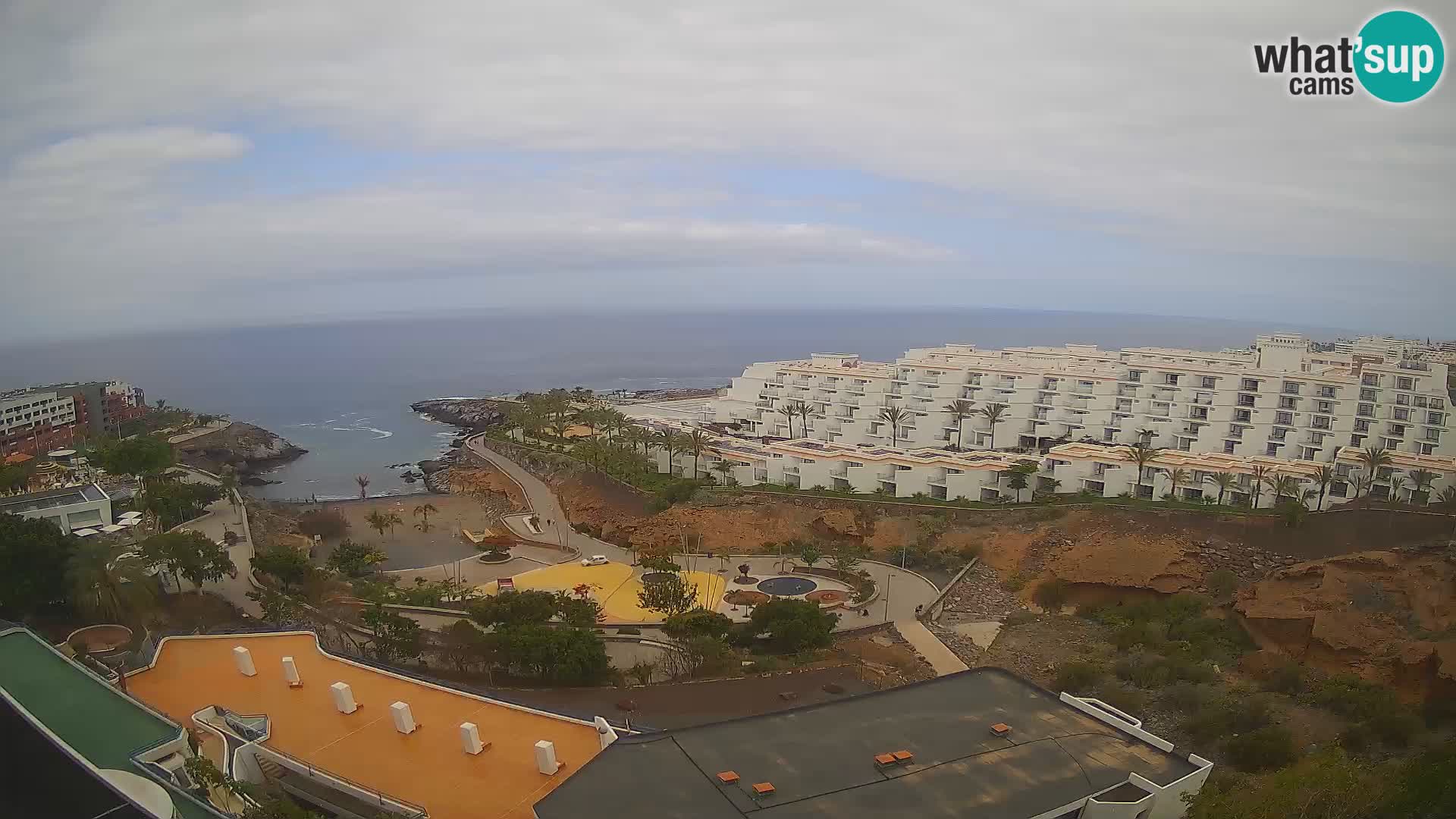 Live-Webcam Las Galgas Strand – Playa Paraiso – Insel La Gomera – Costa Adeje – Teneriffa