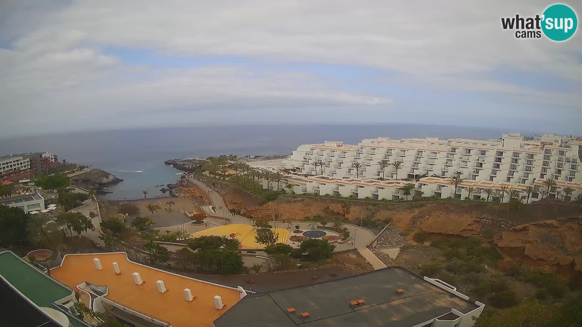 Web kamera uživo Playa de Las Galgas – Playa Paraiso – otok La Gomera – Costa Adeje – Tenerife
