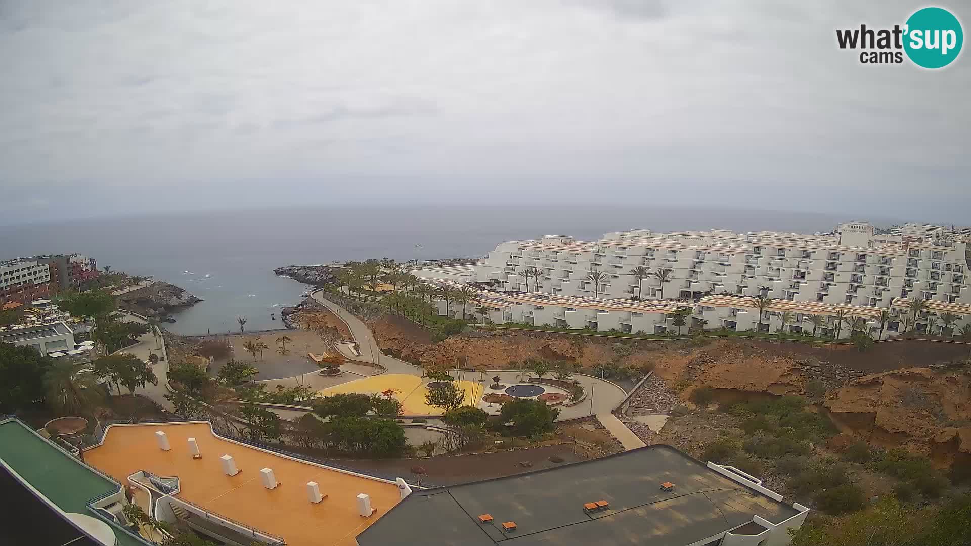 Live-Webcam Las Galgas Strand – Playa Paraiso – Insel La Gomera – Costa Adeje – Teneriffa
