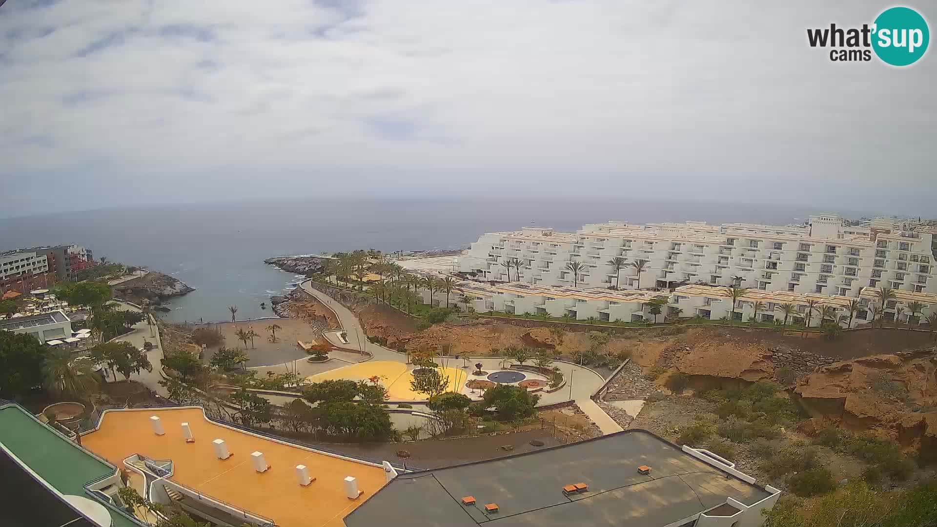 Live-Webcam Las Galgas Strand – Playa Paraiso – Insel La Gomera – Costa Adeje – Teneriffa