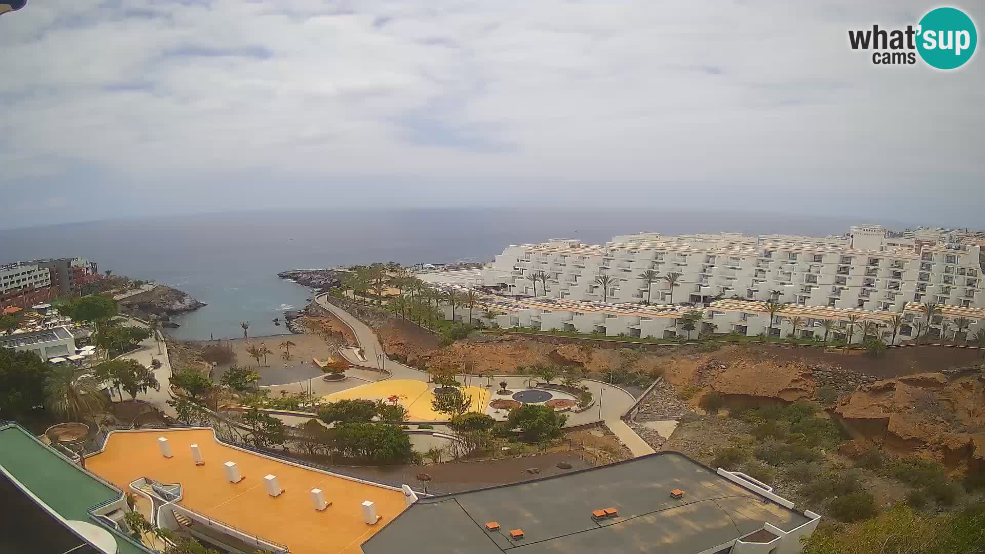 Webcam live spiaggia Las Galgas – Playa Paraiso – Isola La Gomera – Costa Adeje – Tenerife