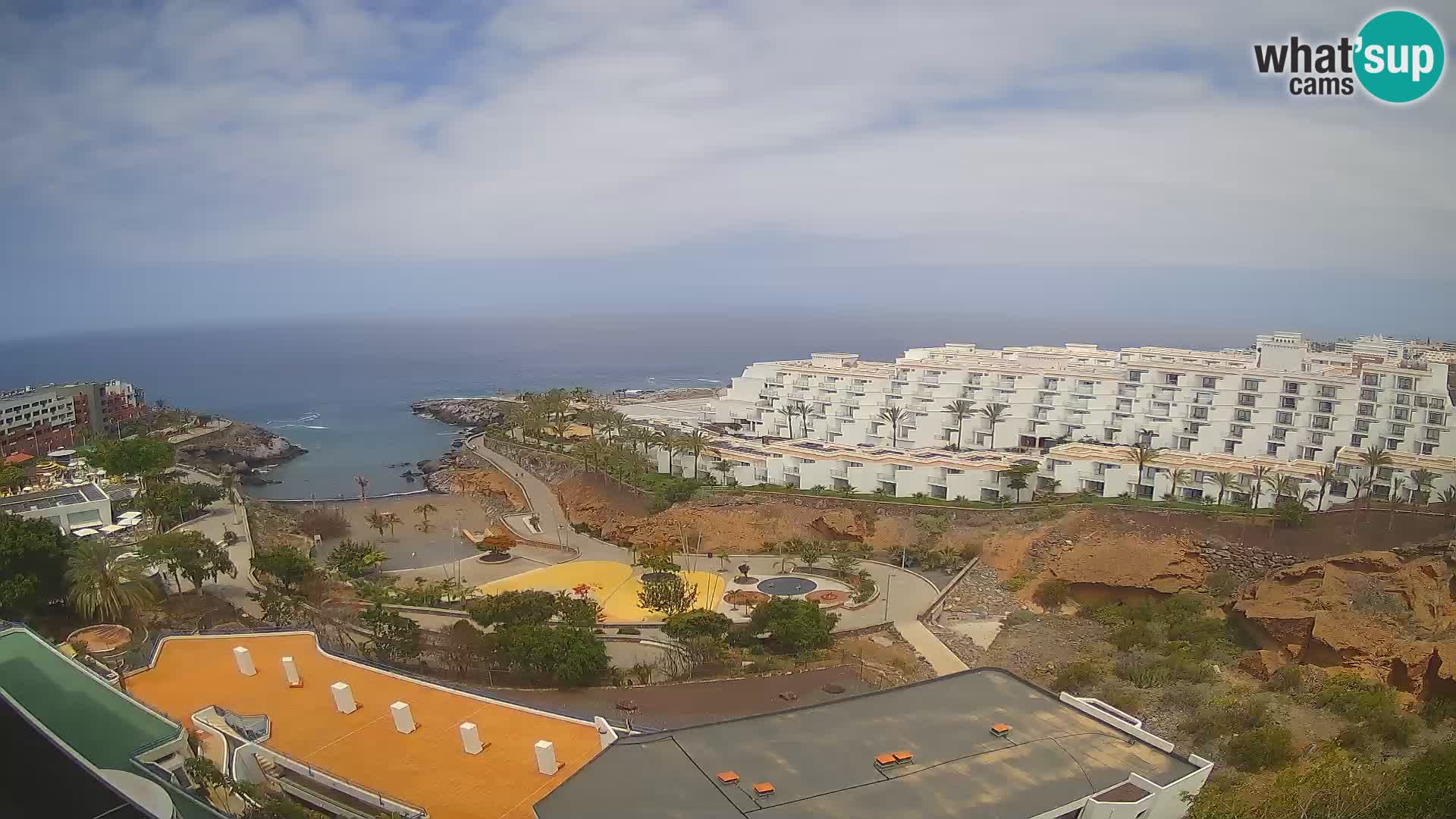 Webcam en vivo Playa de Las Galgas – Playa Paraíso – Isla de La Gomera – Costa Adeje – Tenerife