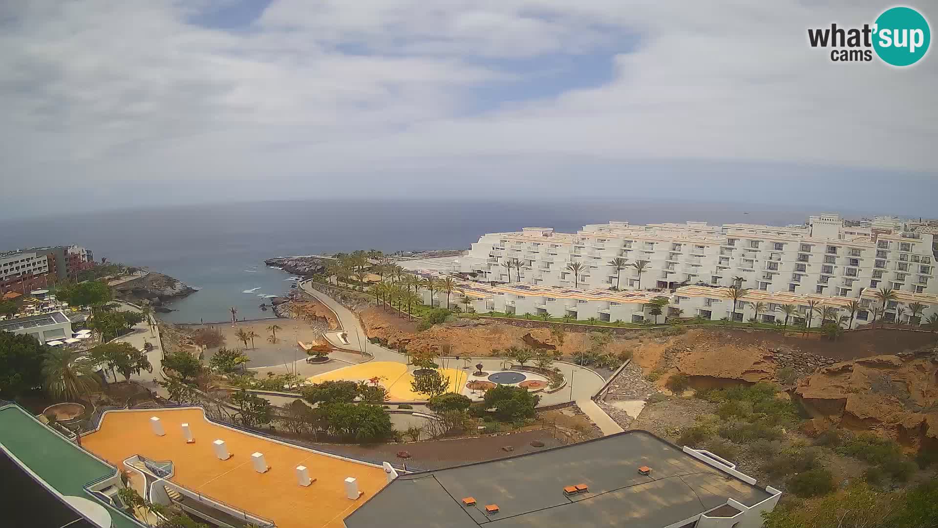 Webcam en vivo Playa de Las Galgas – Playa Paraíso – Isla de La Gomera – Costa Adeje – Tenerife