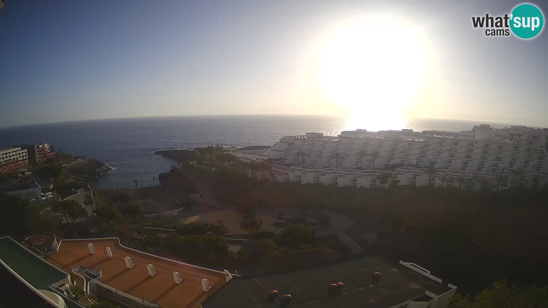 Web kamera uživo Playa de Las Galgas – Playa Paraiso – otok La Gomera – Costa Adeje – Tenerife