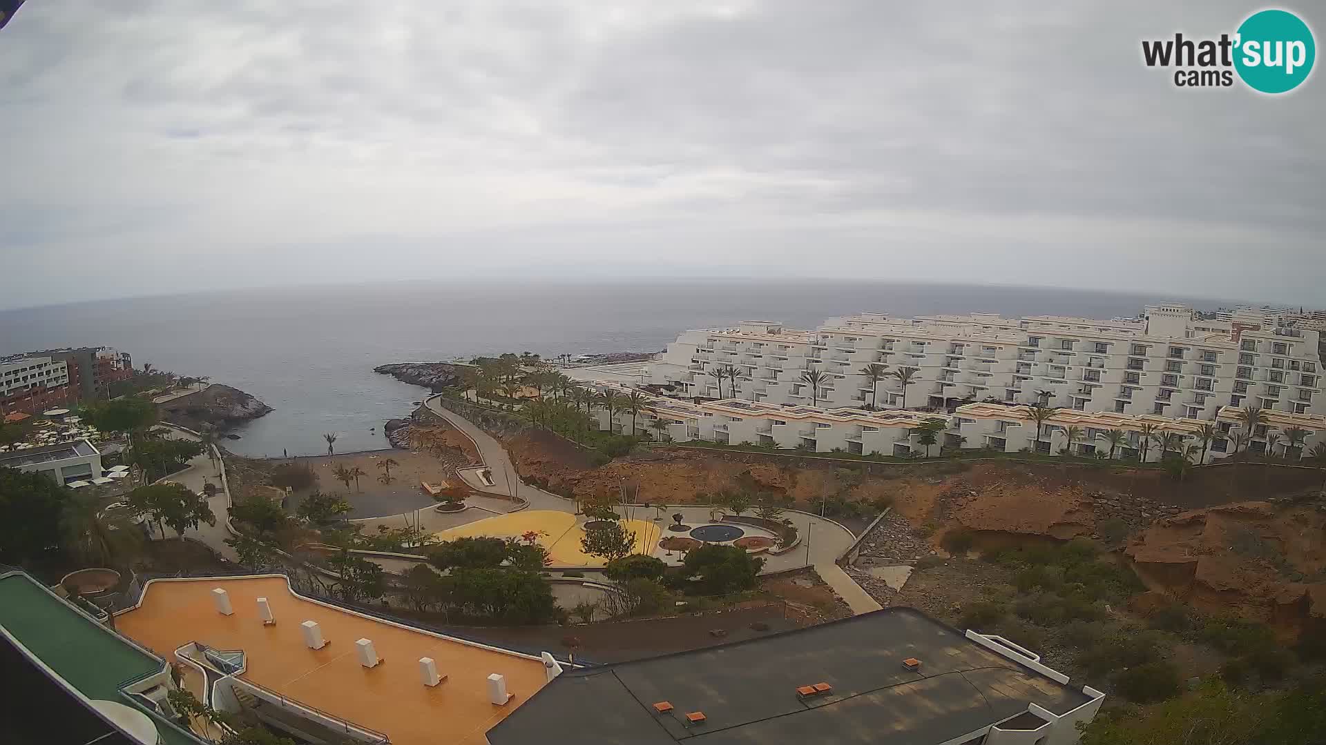 Webcam en vivo Playa de Las Galgas – Playa Paraíso – Isla de La Gomera – Costa Adeje – Tenerife