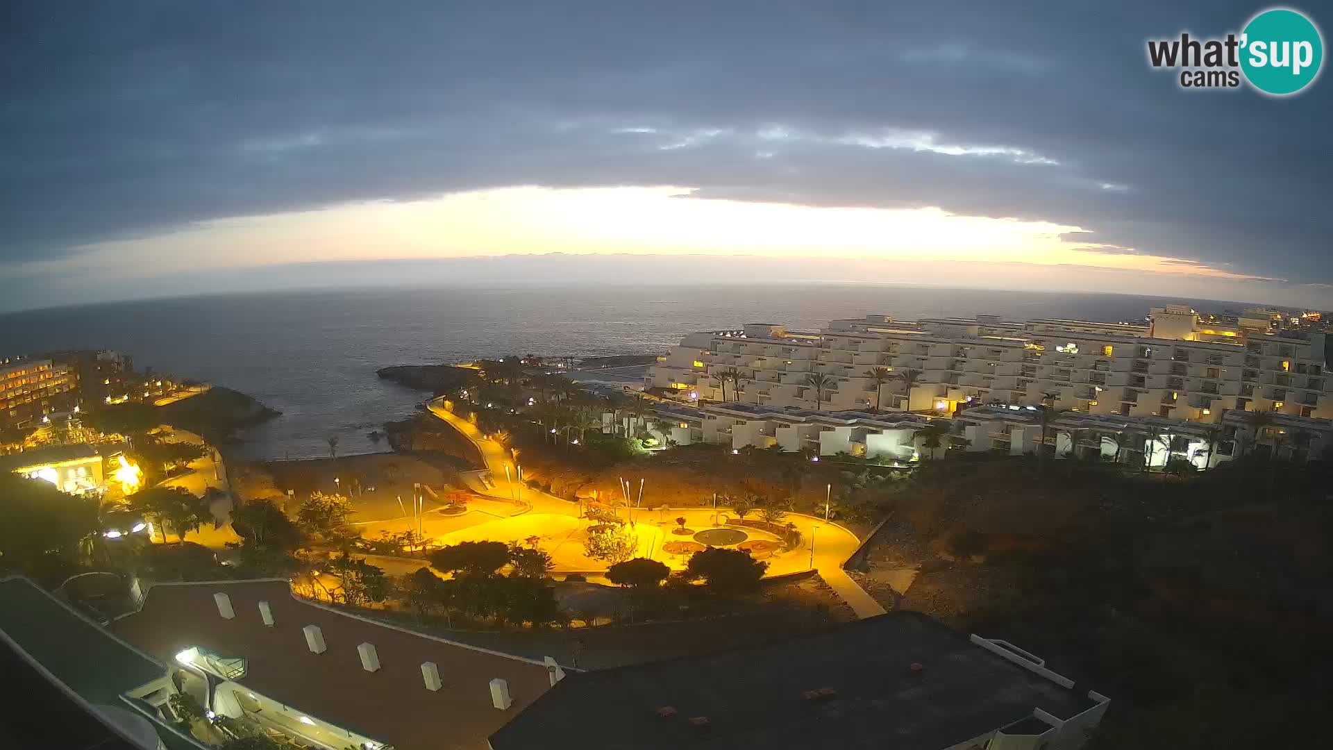 Webcam en vivo Playa de Las Galgas – Playa Paraíso – Isla de La Gomera – Costa Adeje – Tenerife