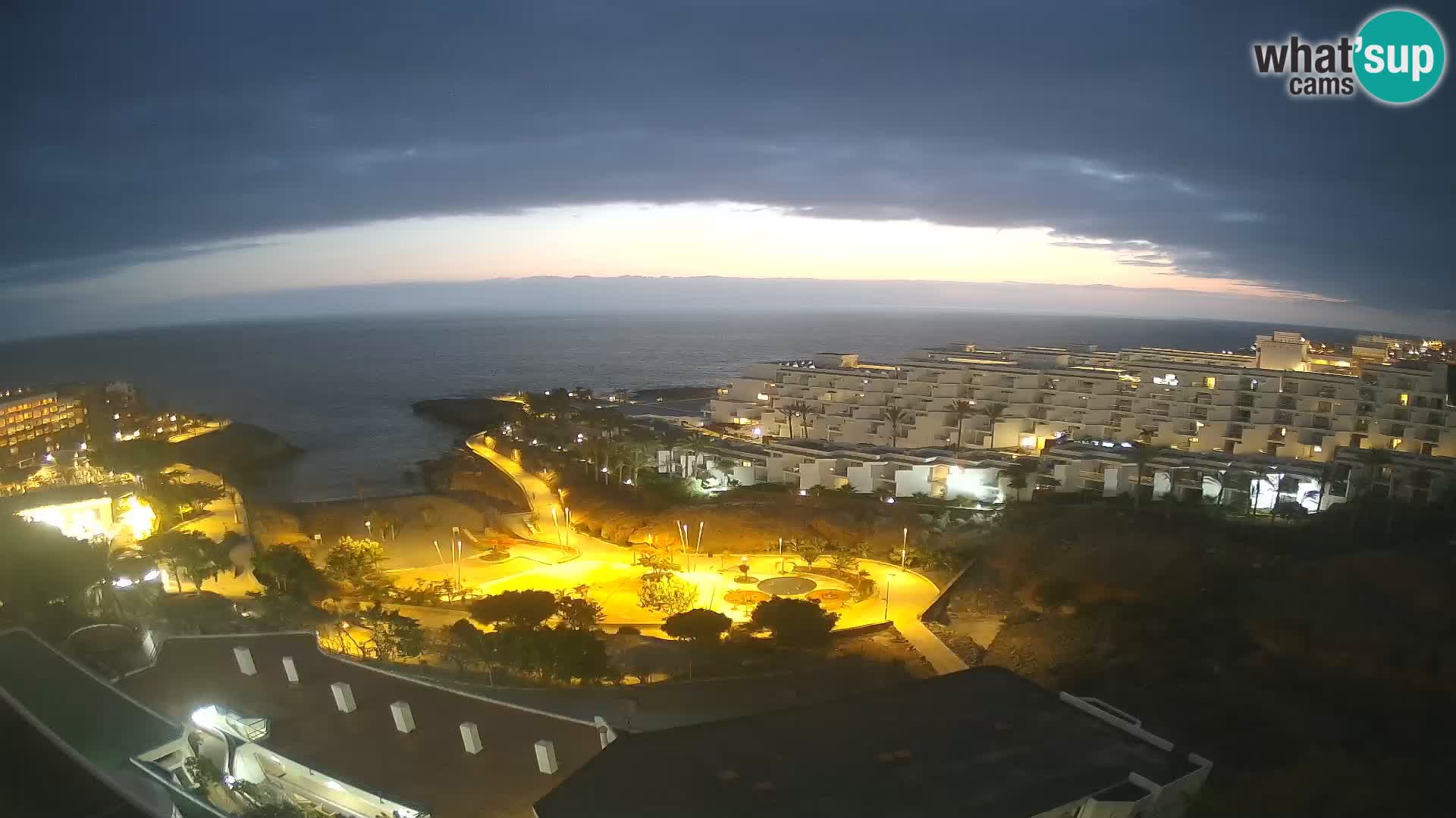 Webcam en vivo Playa de Las Galgas – Playa Paraíso – Isla de La Gomera – Costa Adeje – Tenerife