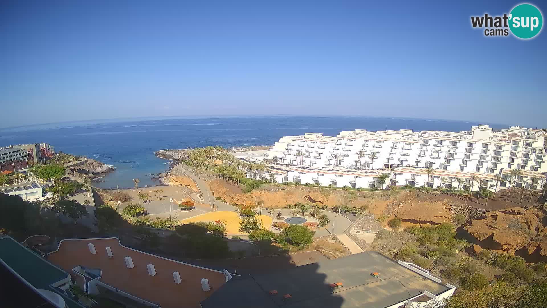 Webcam live spiaggia Las Galgas – Playa Paraiso – Isola La Gomera – Costa Adeje – Tenerife