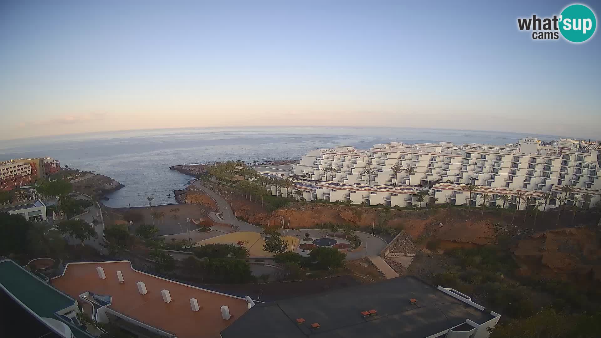 Webcam en vivo Playa de Las Galgas – Playa Paraíso – Isla de La Gomera – Costa Adeje – Tenerife