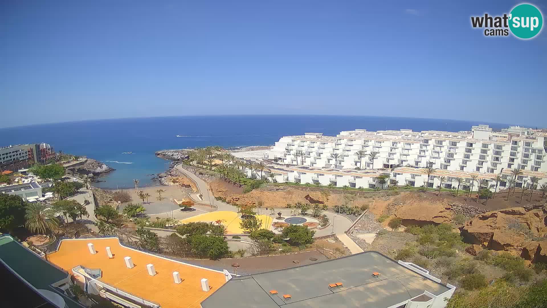 Live-Webcam Las Galgas Strand – Playa Paraiso – Insel La Gomera – Costa Adeje – Teneriffa