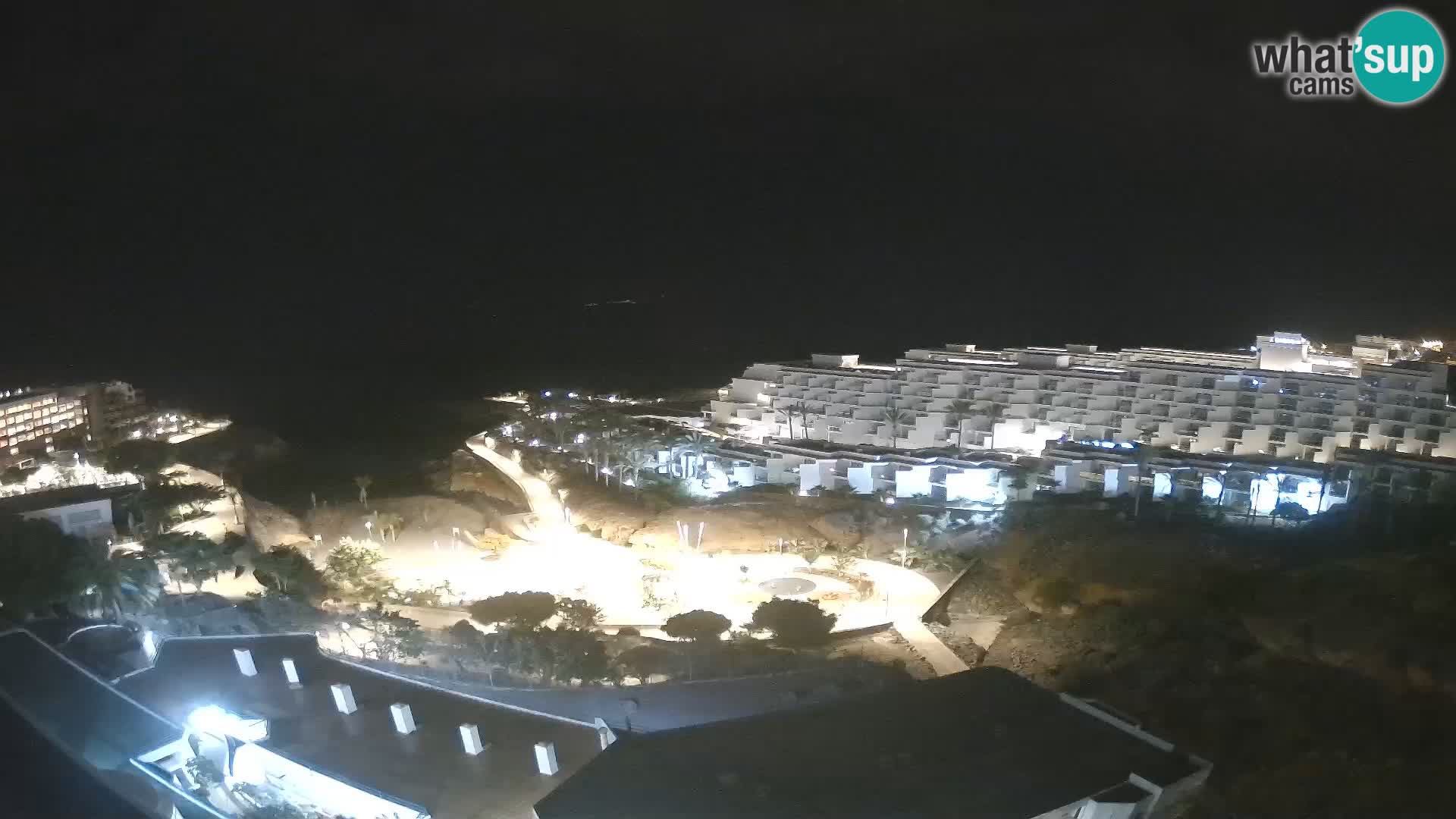 Live webcam Playa de Las Galgas – Playa Paraiso – La Gomera island – Adeje – Tenerife