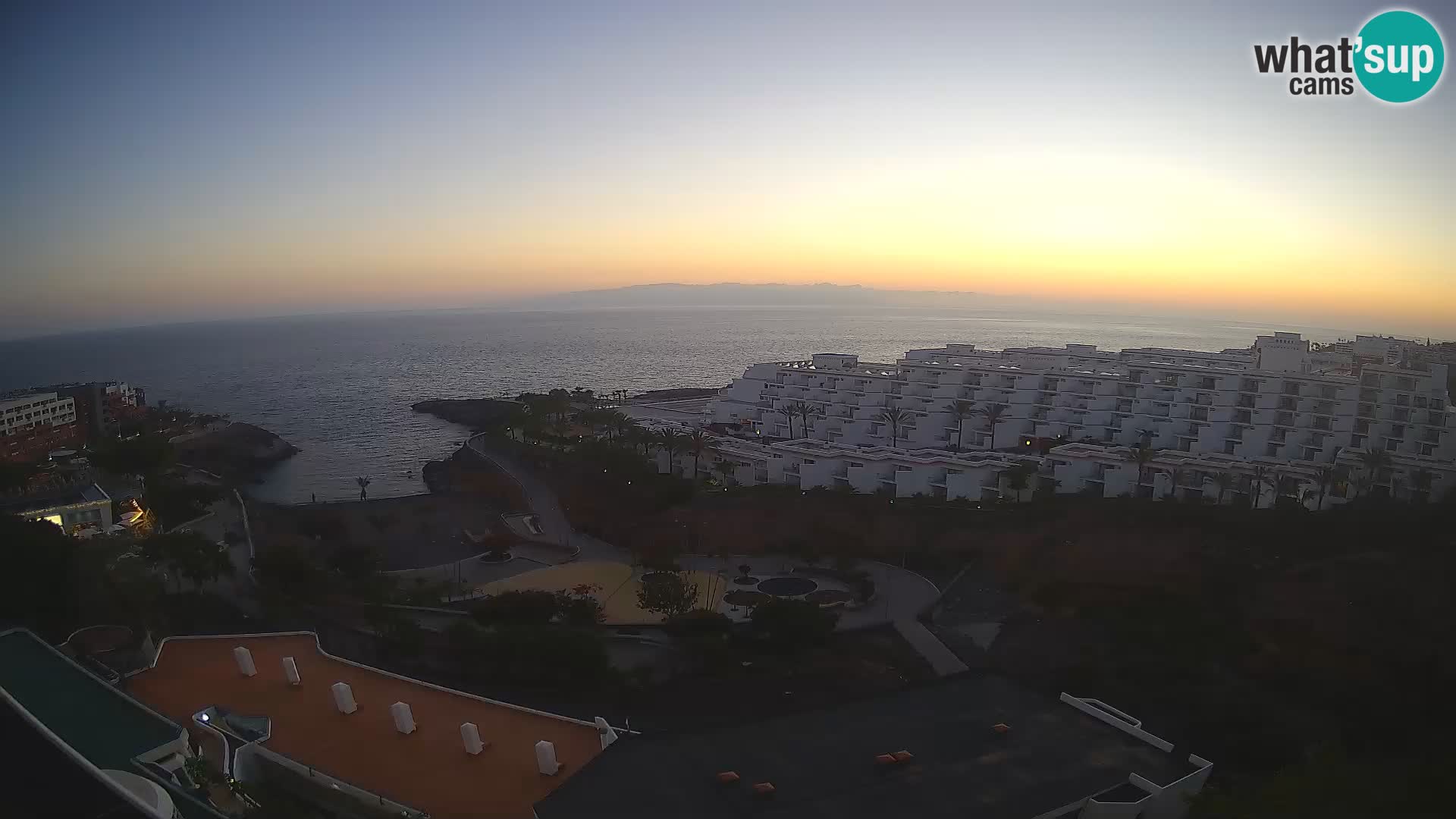 Webcam en direct Playa de Las Galgas – Playa Paraiso – île de La Gomera – Costa Adeje – Tenerife