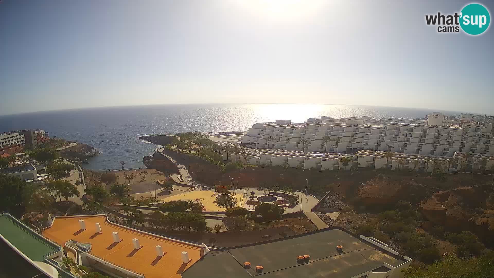Live-Webcam Las Galgas Strand – Playa Paraiso – Insel La Gomera – Costa Adeje – Teneriffa