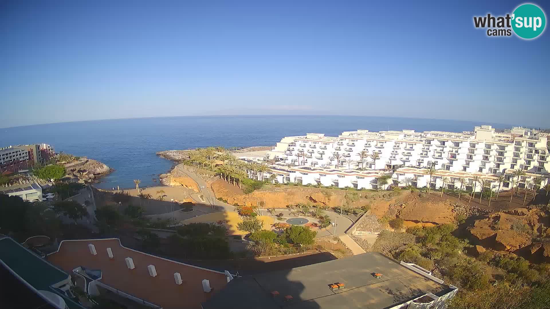 Webcam en vivo Playa de Las Galgas – Playa Paraíso – Isla de La Gomera – Costa Adeje – Tenerife