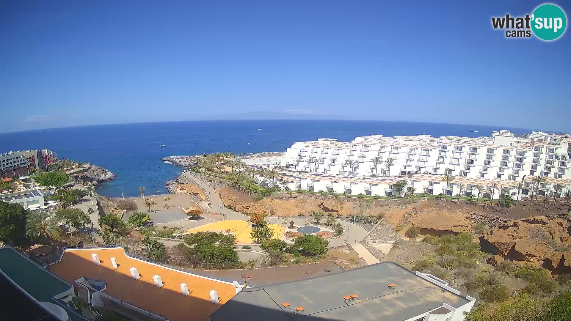 Webcam live spiaggia Las Galgas – Playa Paraiso – Isola La Gomera – Costa Adeje – Tenerife