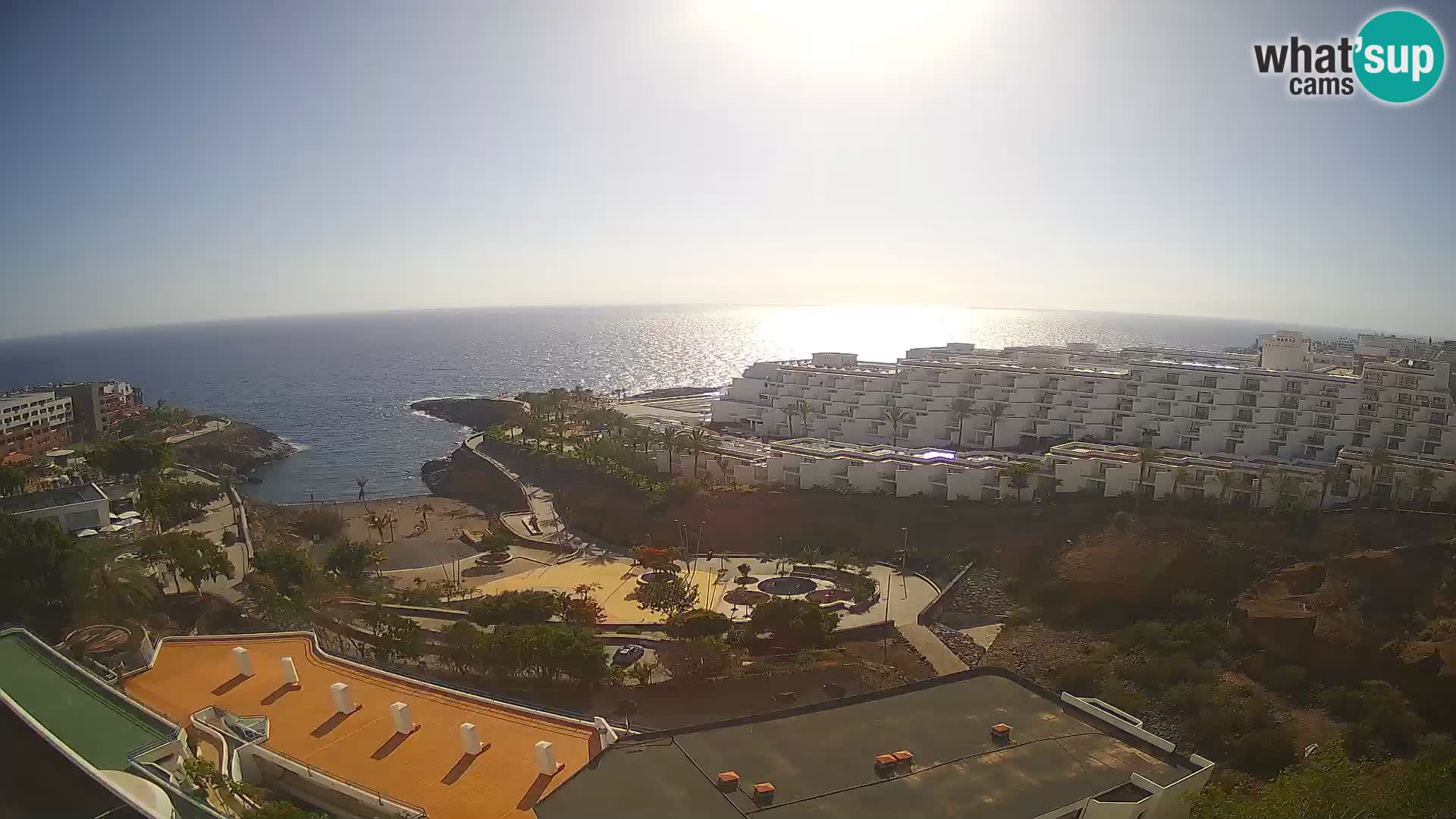 Live-Webcam Las Galgas Strand – Playa Paraiso – Insel La Gomera – Costa Adeje – Teneriffa
