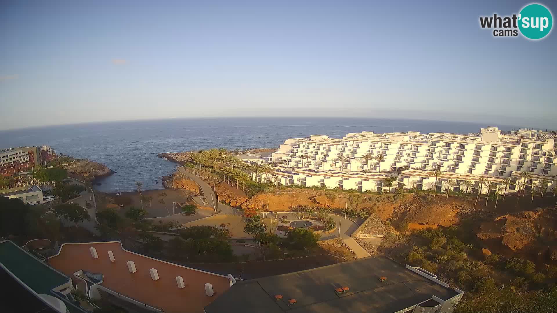 Web kamera uživo Playa de Las Galgas – Playa Paraiso – otok La Gomera – Costa Adeje – Tenerife
