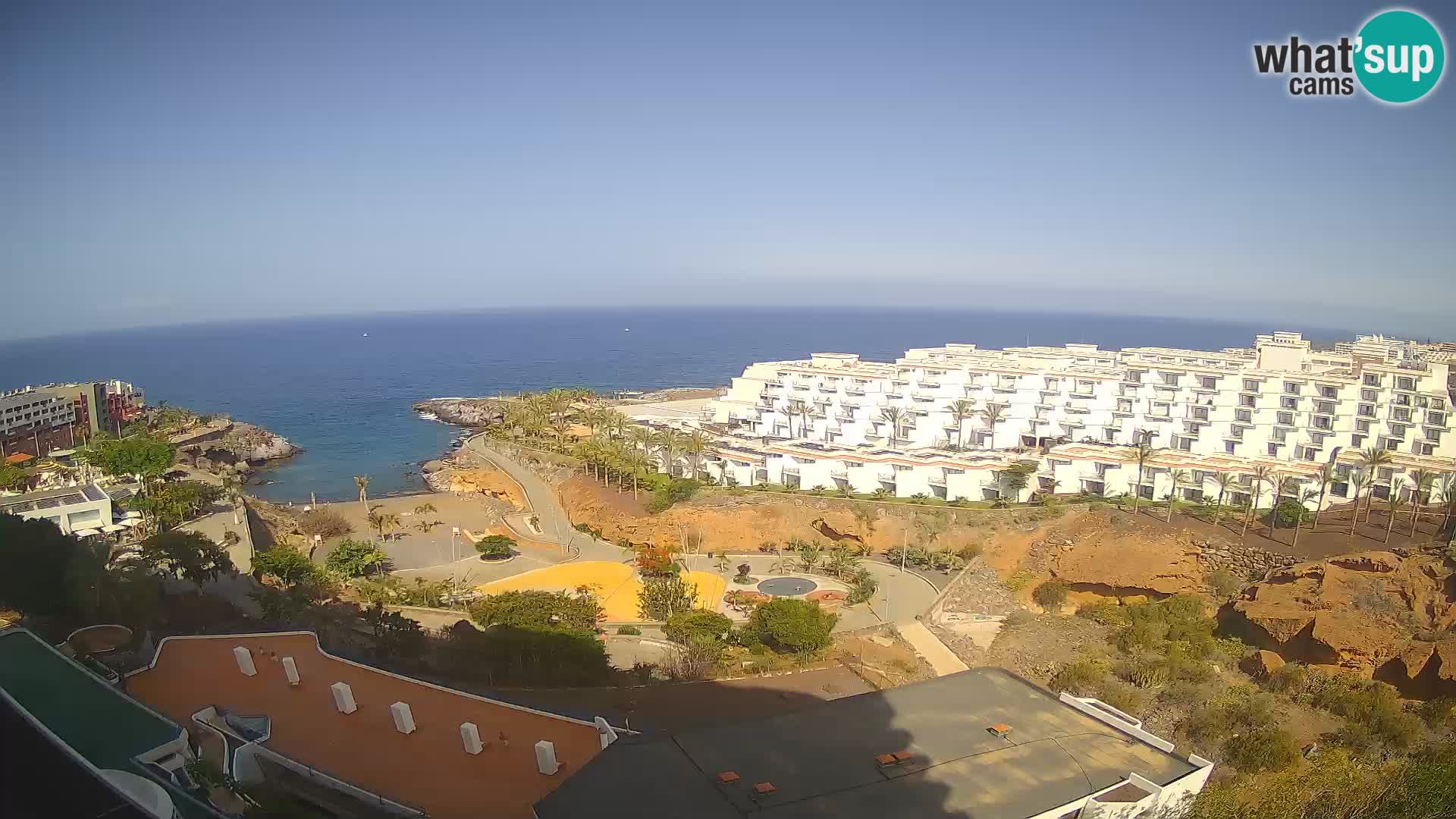 Live-Webcam Las Galgas Strand – Playa Paraiso – Insel La Gomera – Costa Adeje – Teneriffa