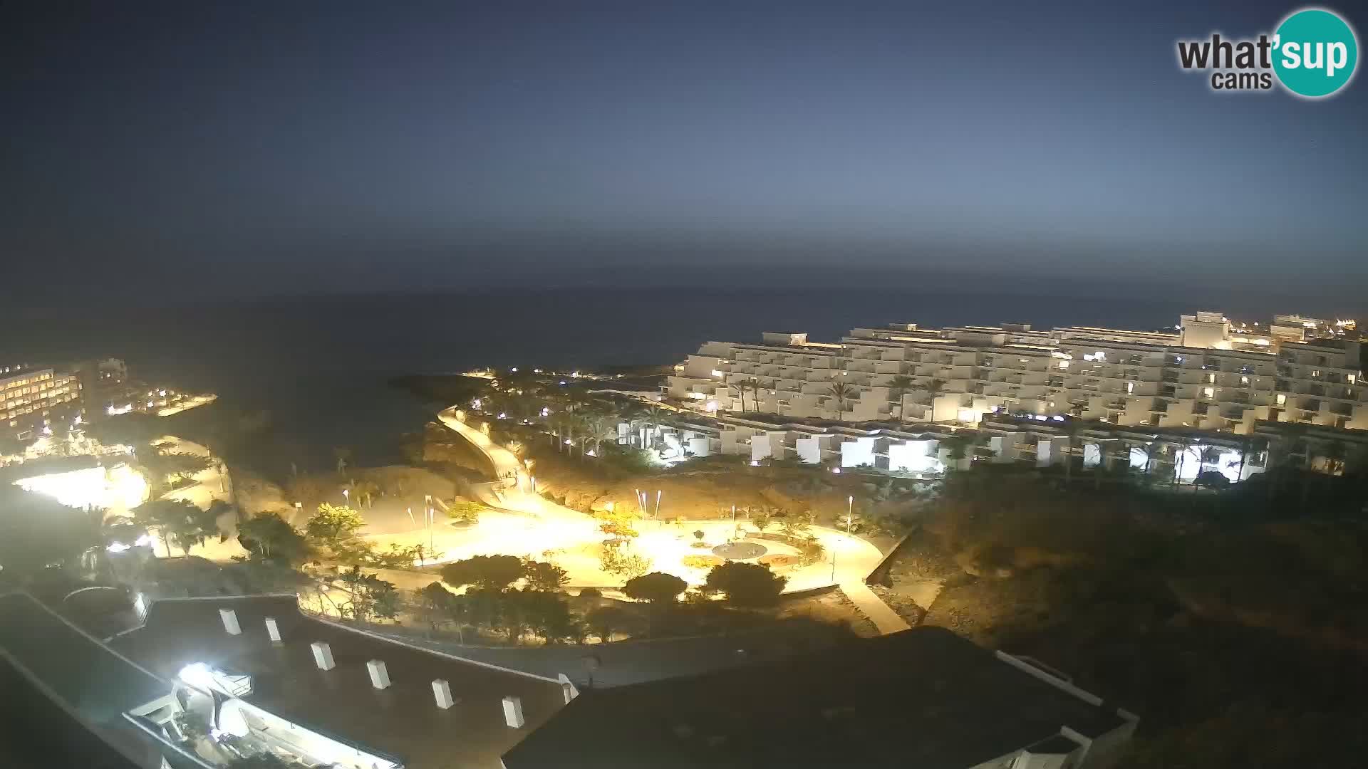 Live webcam Playa de Las Galgas – Playa Paraiso – La Gomera island – Adeje – Tenerife