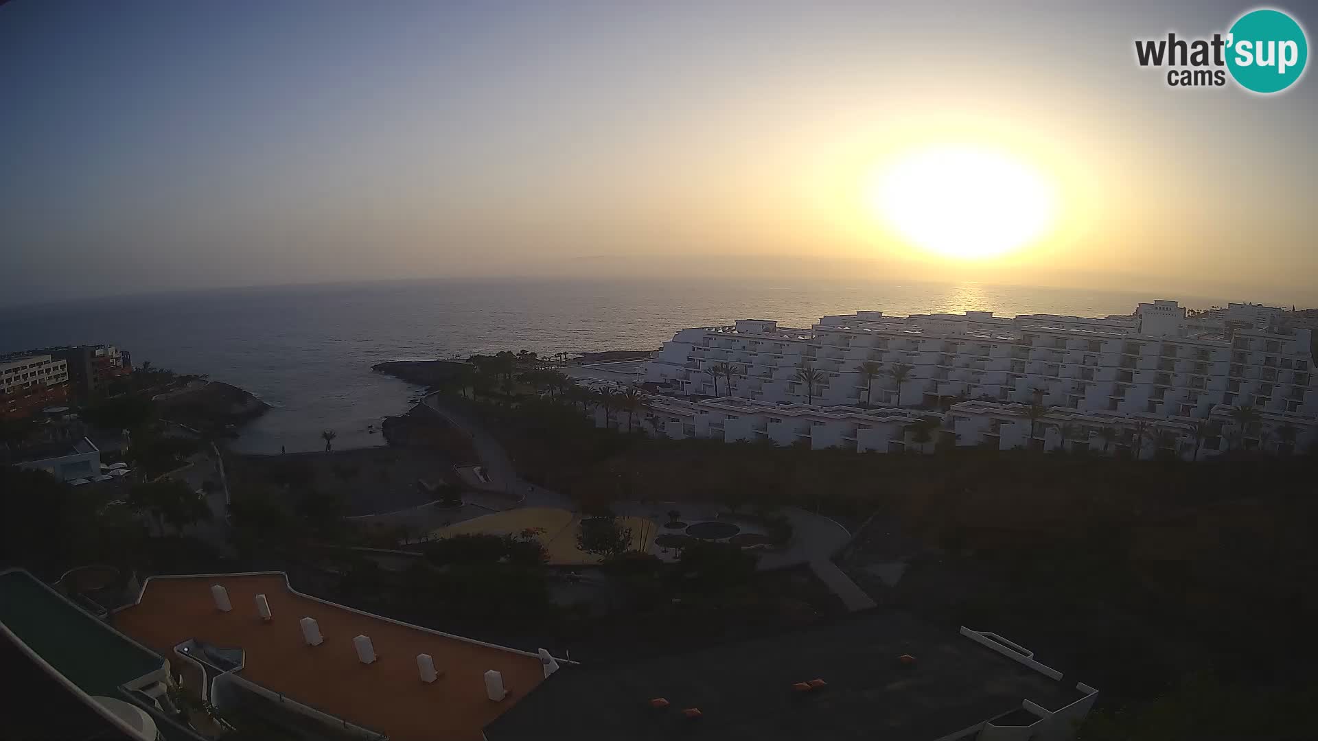 Live-Webcam Las Galgas Strand – Playa Paraiso – Insel La Gomera – Costa Adeje – Teneriffa